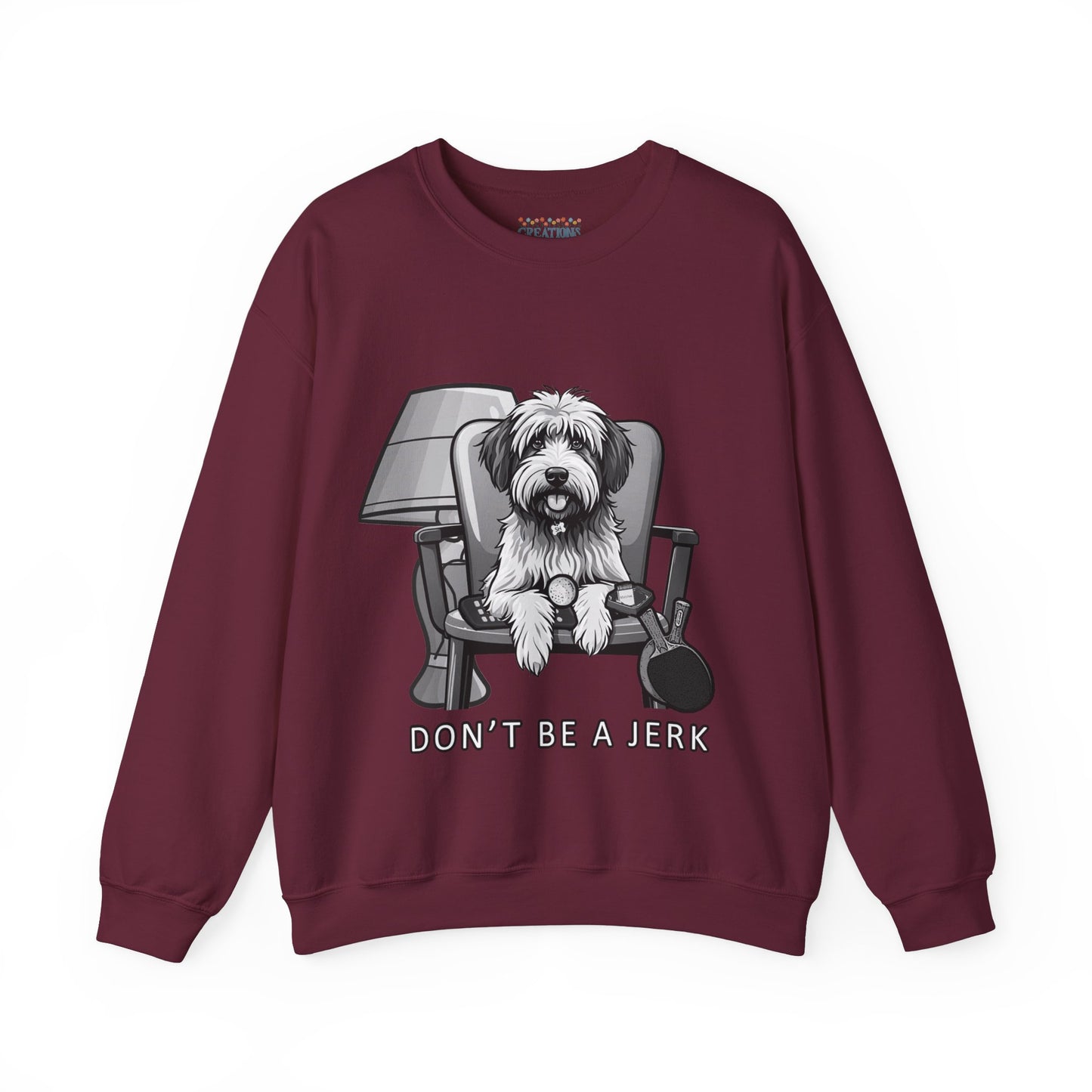 Funny Movie Inspired Unisex Sweatshirt - Don't be a Jerk Design