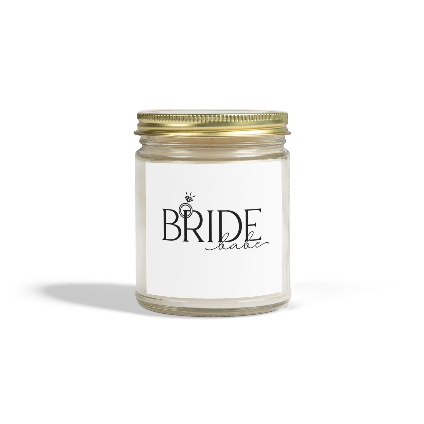 Bride Scented Candle - Coconut Apricot Wax (4oz, 9oz) | Perfect Wedding Gift