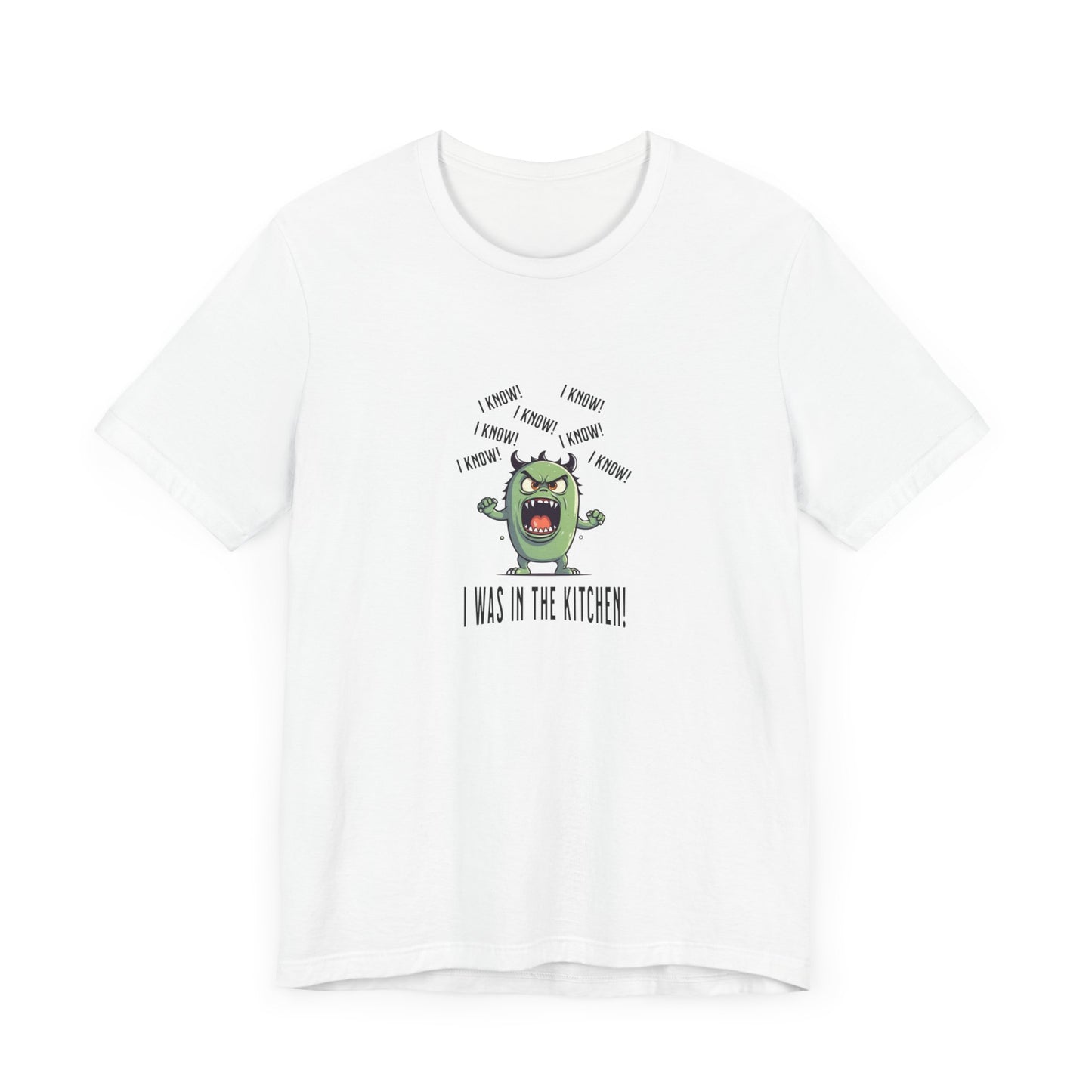 T-Shirt - Angry Monster Pickleball 'I Know, I'm in the Kitchen'