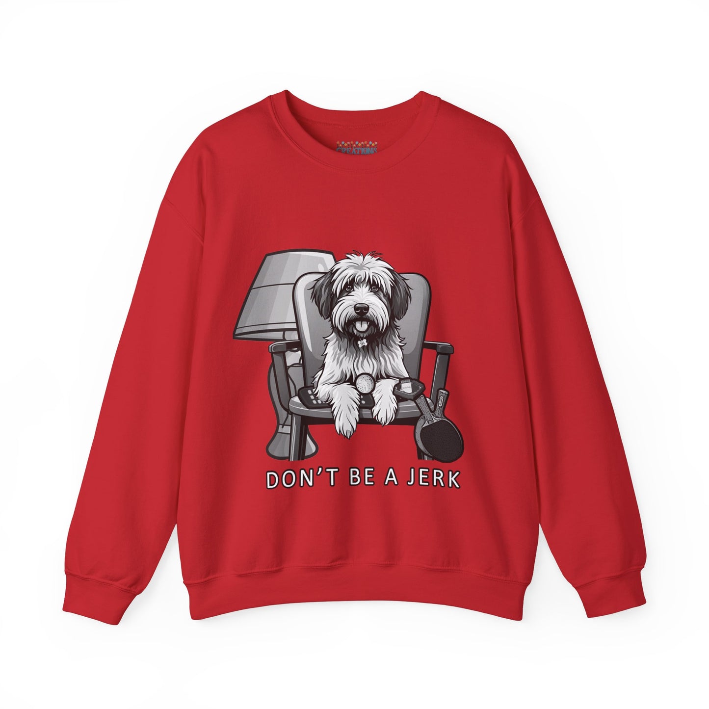 Funny Movie Inspired Unisex Sweatshirt - Don't be a Jerk Design