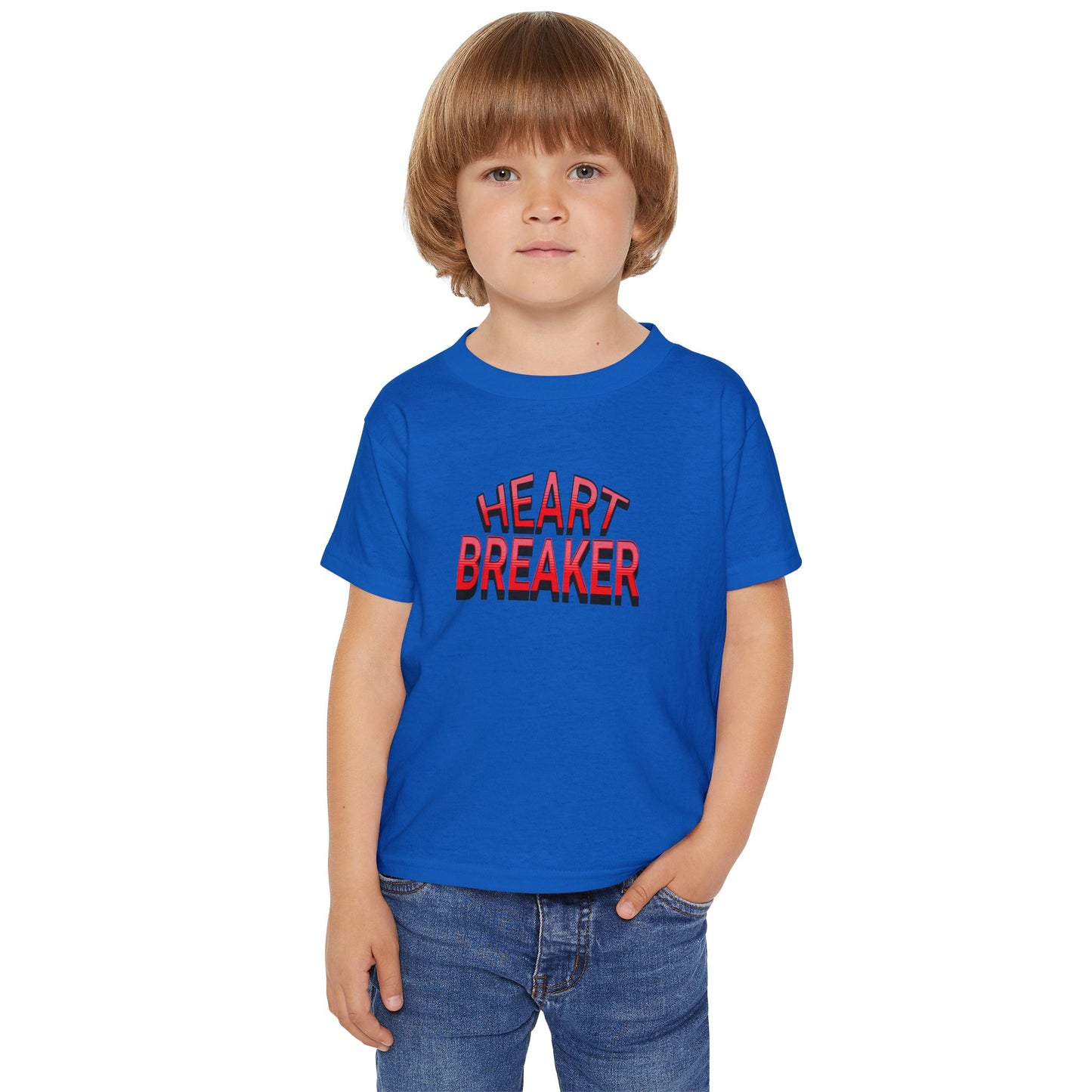 "Heart Breaker" – Adorable Teddy Bear Valentine’s Toddler T-shirt Valentine's Day Design