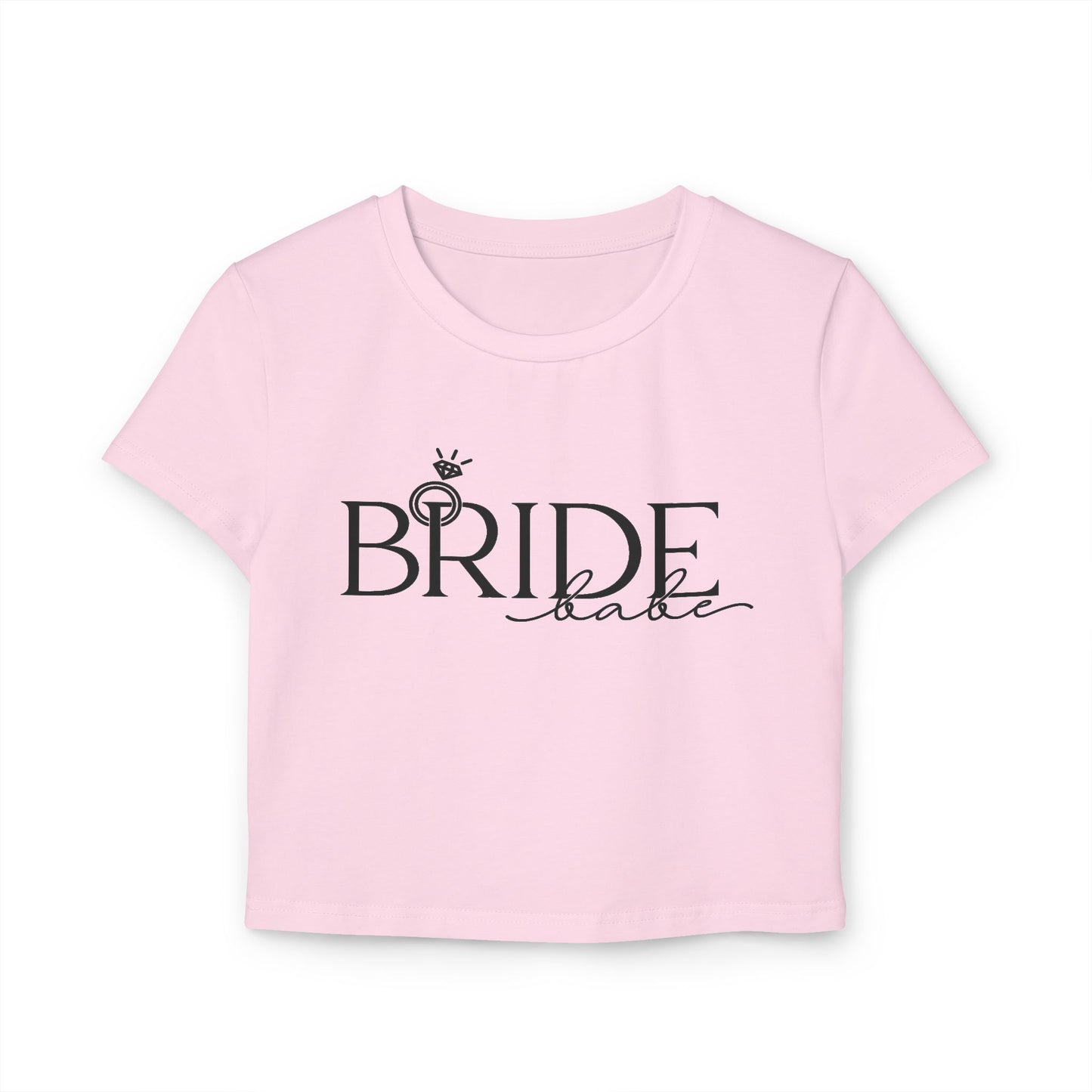 Bride Babes Cute Women's Baby Tee for Maid of Honor and Bridesmaids for bachelorette party