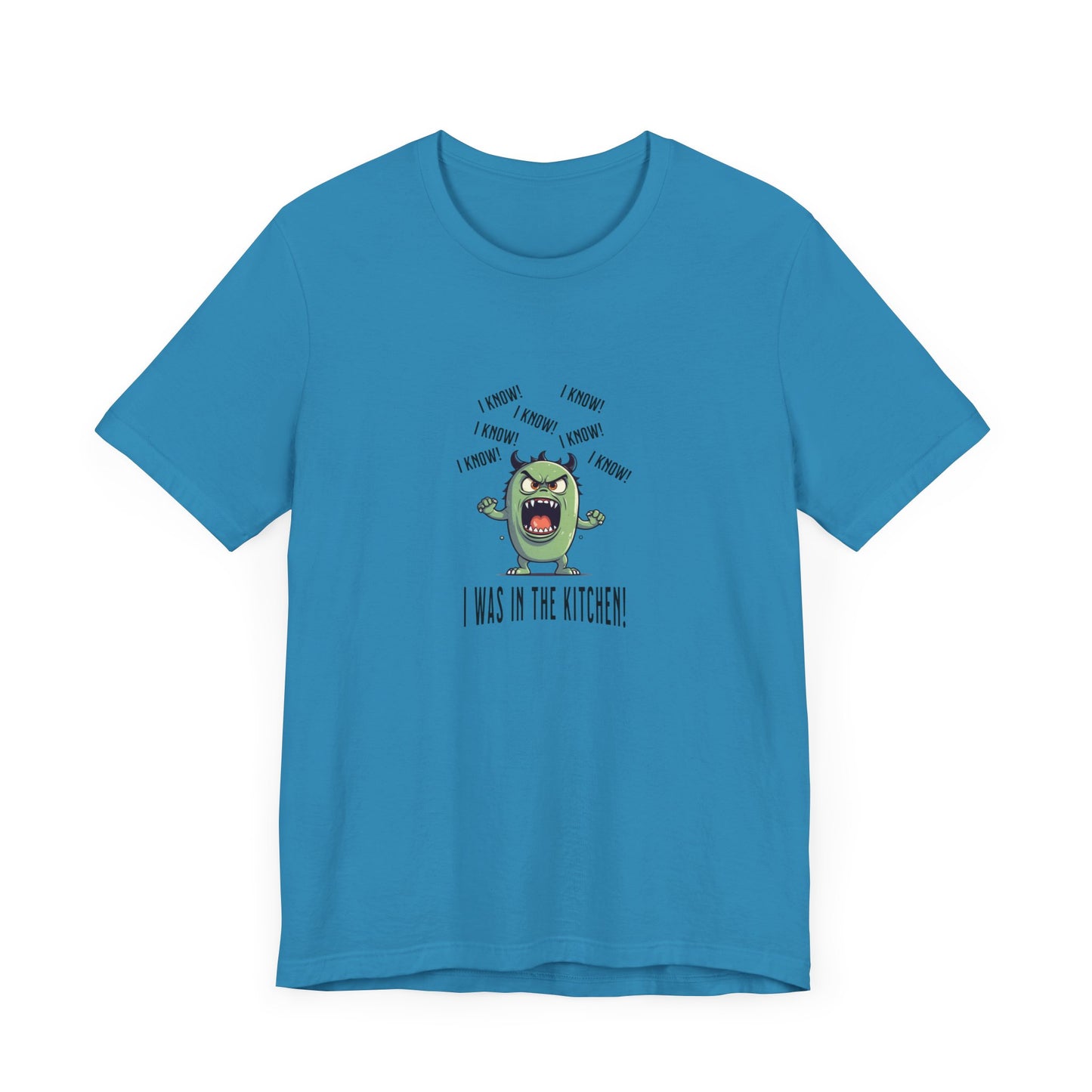 T-Shirt - Angry Monster Pickleball 'I Know, I'm in the Kitchen'