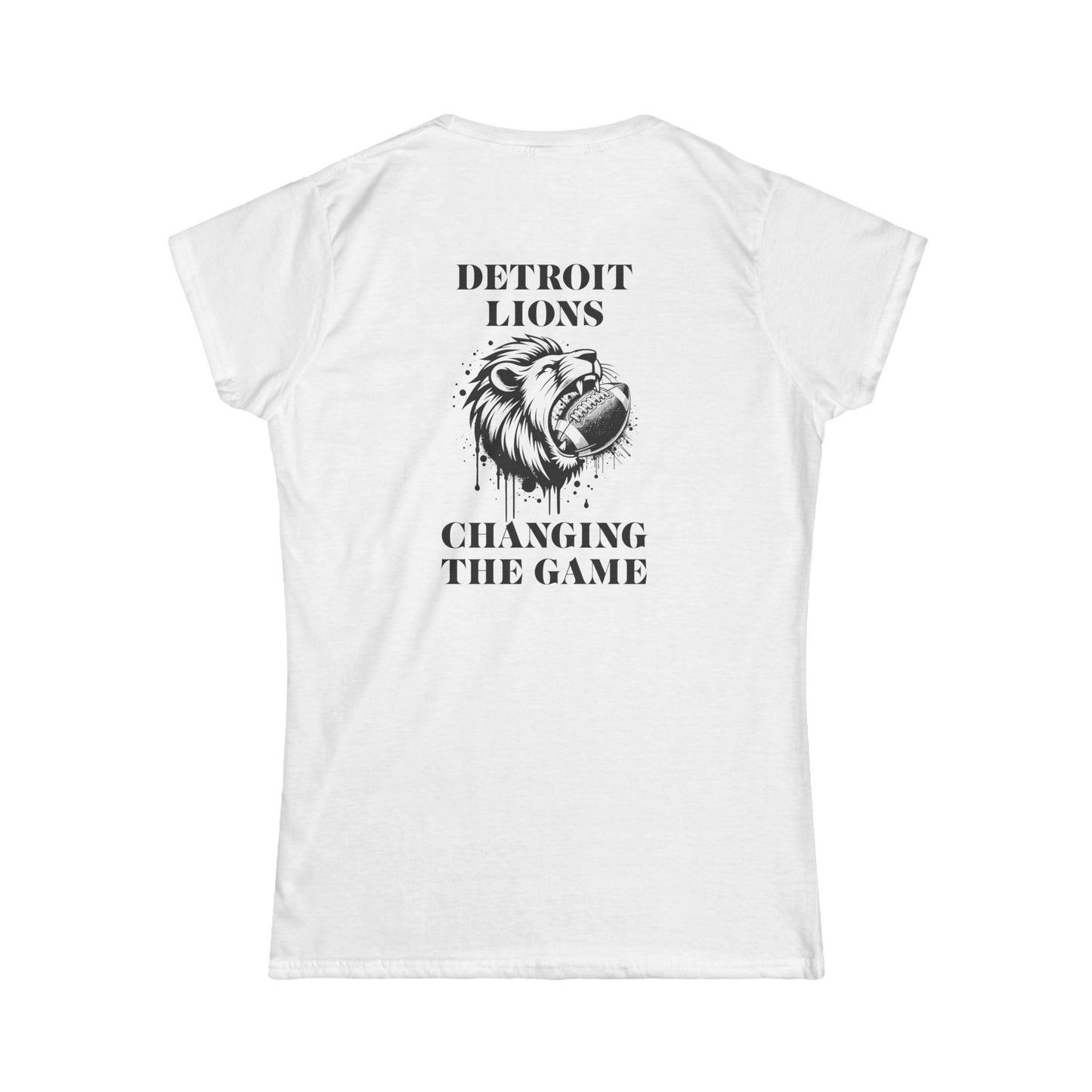 Women's Tee Detroit Lions Changing the Game