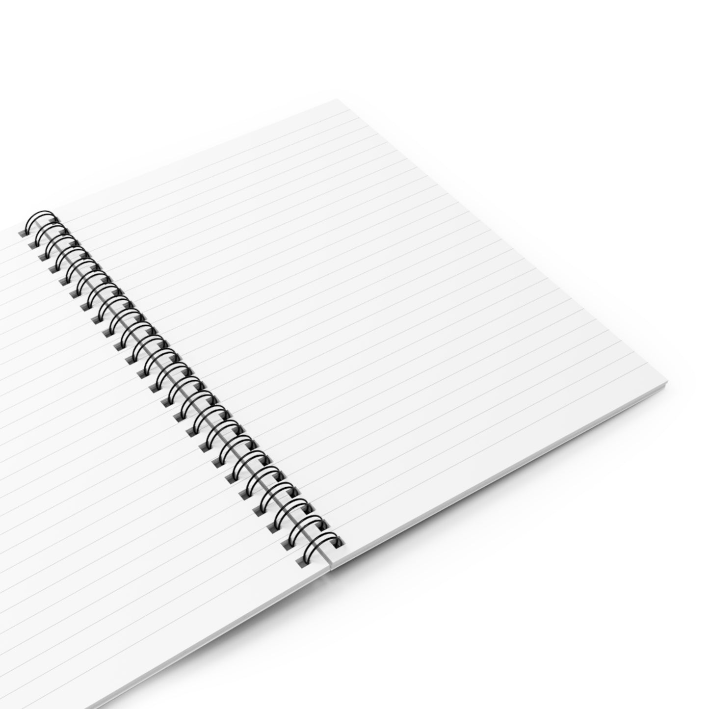 Spiral Notebook - Ruled Line Cute Monster with Stack of Books Design"