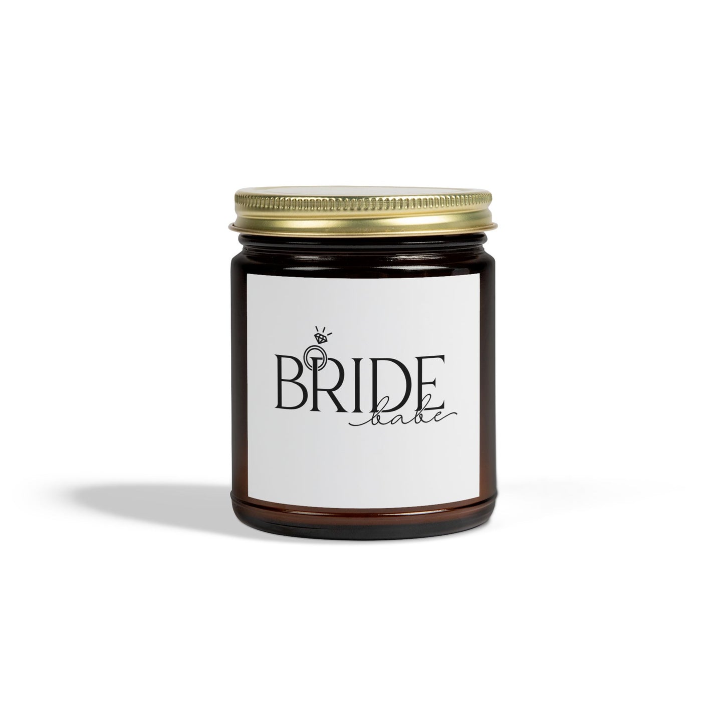 Bride Scented Candle - Coconut Apricot Wax (4oz, 9oz) | Perfect Wedding Gift