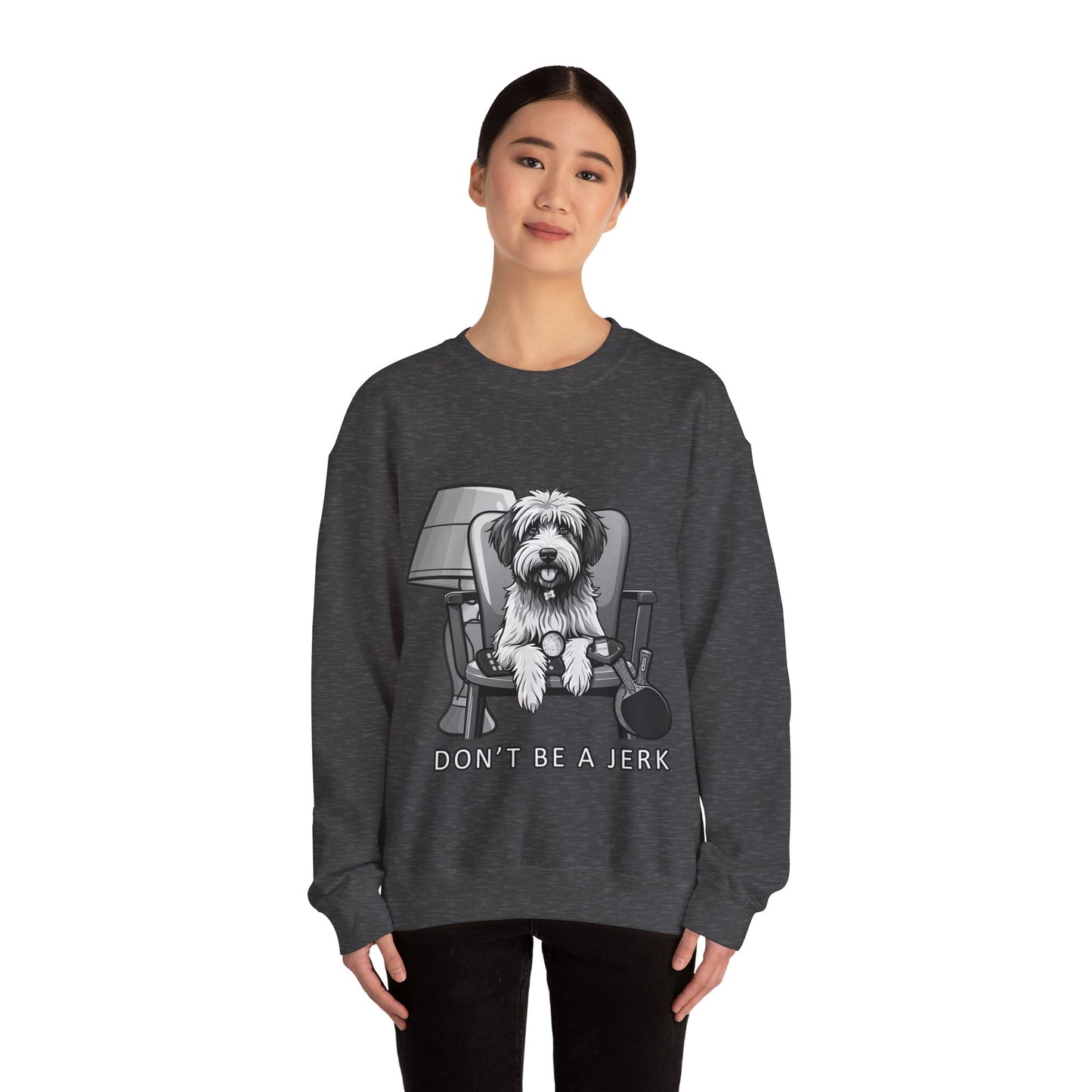 Funny Movie Inspired Unisex Sweatshirt - Don't be a Jerk Design