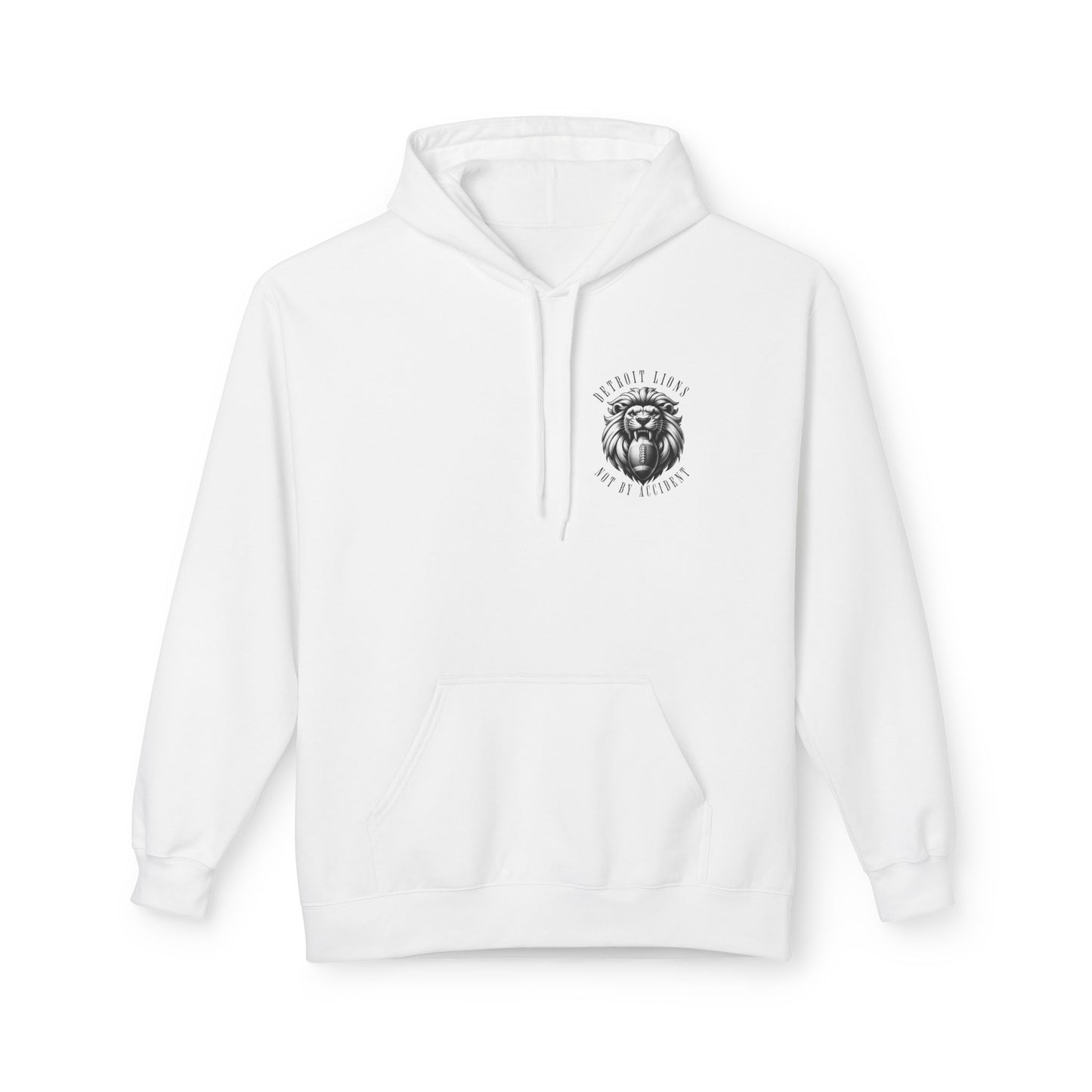 Hoodie for Football Fans - Detroit Lions, Not By Accident Design