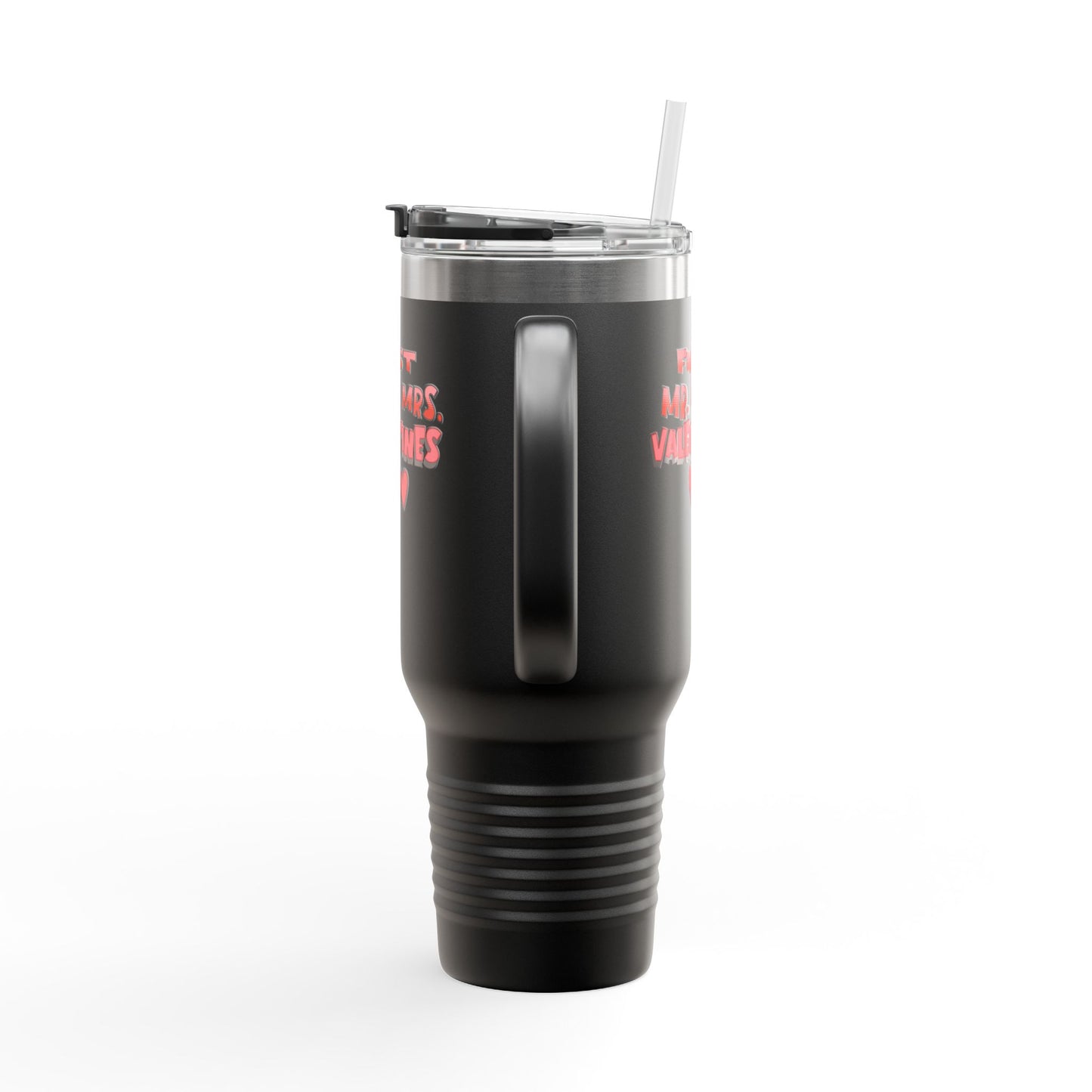 Valentines Insulated Travel Mug "First Mr. & Mrs. Valentines"