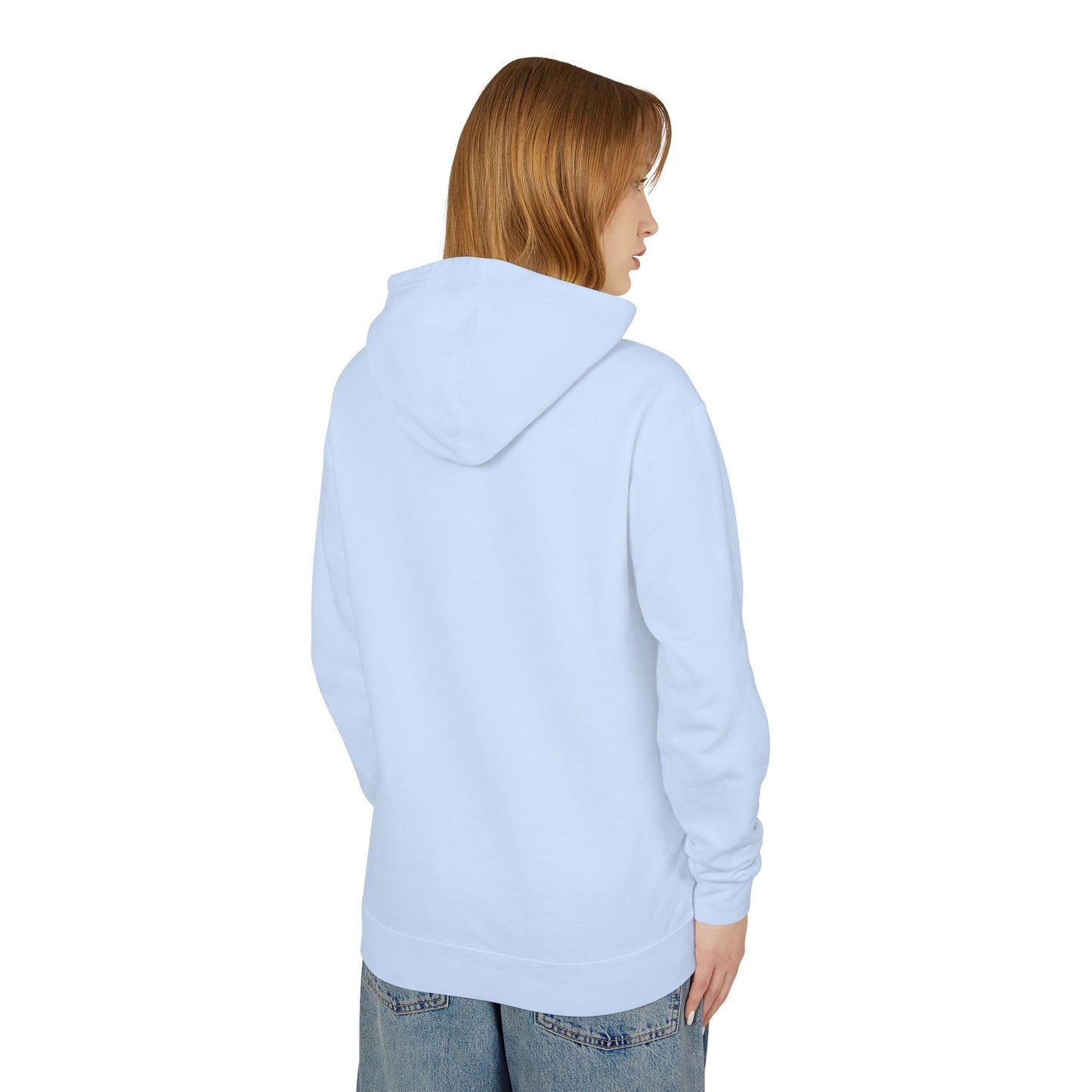 Dink Responsibly – Fun Pickleball Design" Unisex Lightweight Hooded Sweatshirt