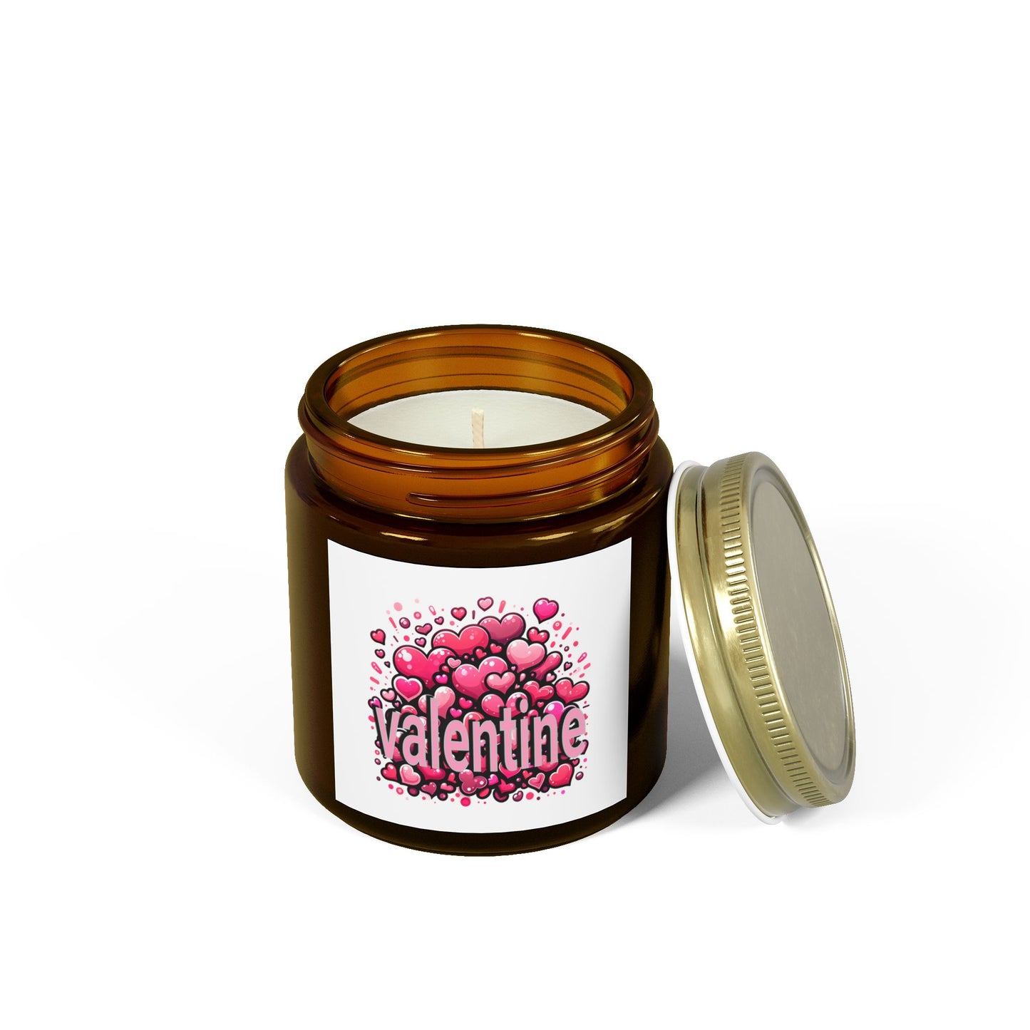 Scented Candles, Valentine Bouquet Heart Design