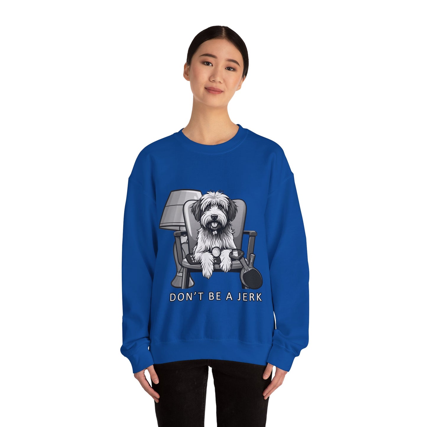 Funny Movie Inspired Unisex Sweatshirt - Don't be a Jerk Design
