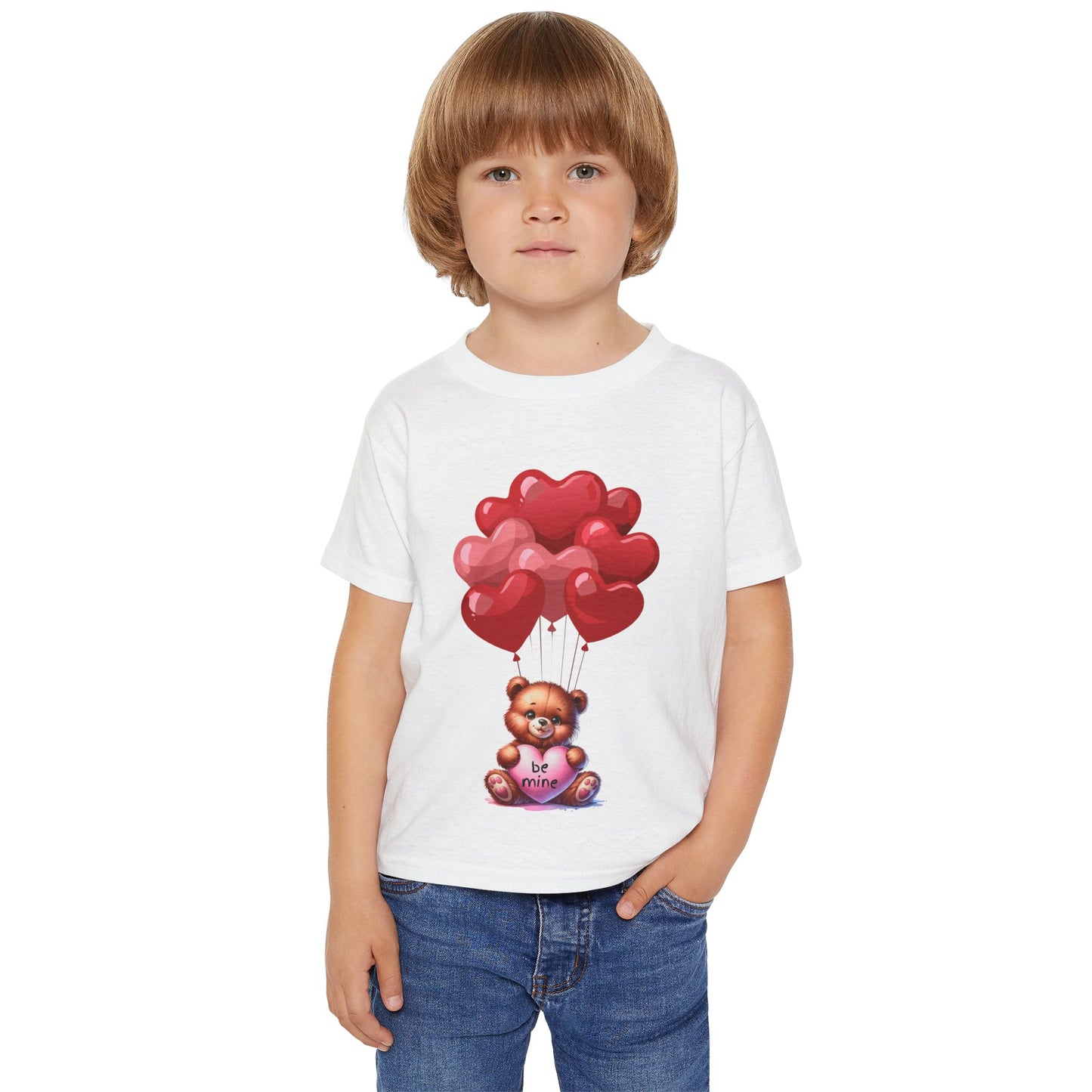 "Be Mine" – Adorable Teddy Bear Valentine’s Toddler Shirt