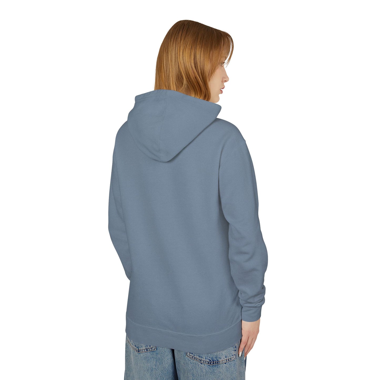 Dink Responsibly – Fun Pickleball Design" Unisex Lightweight Hooded Sweatshirt
