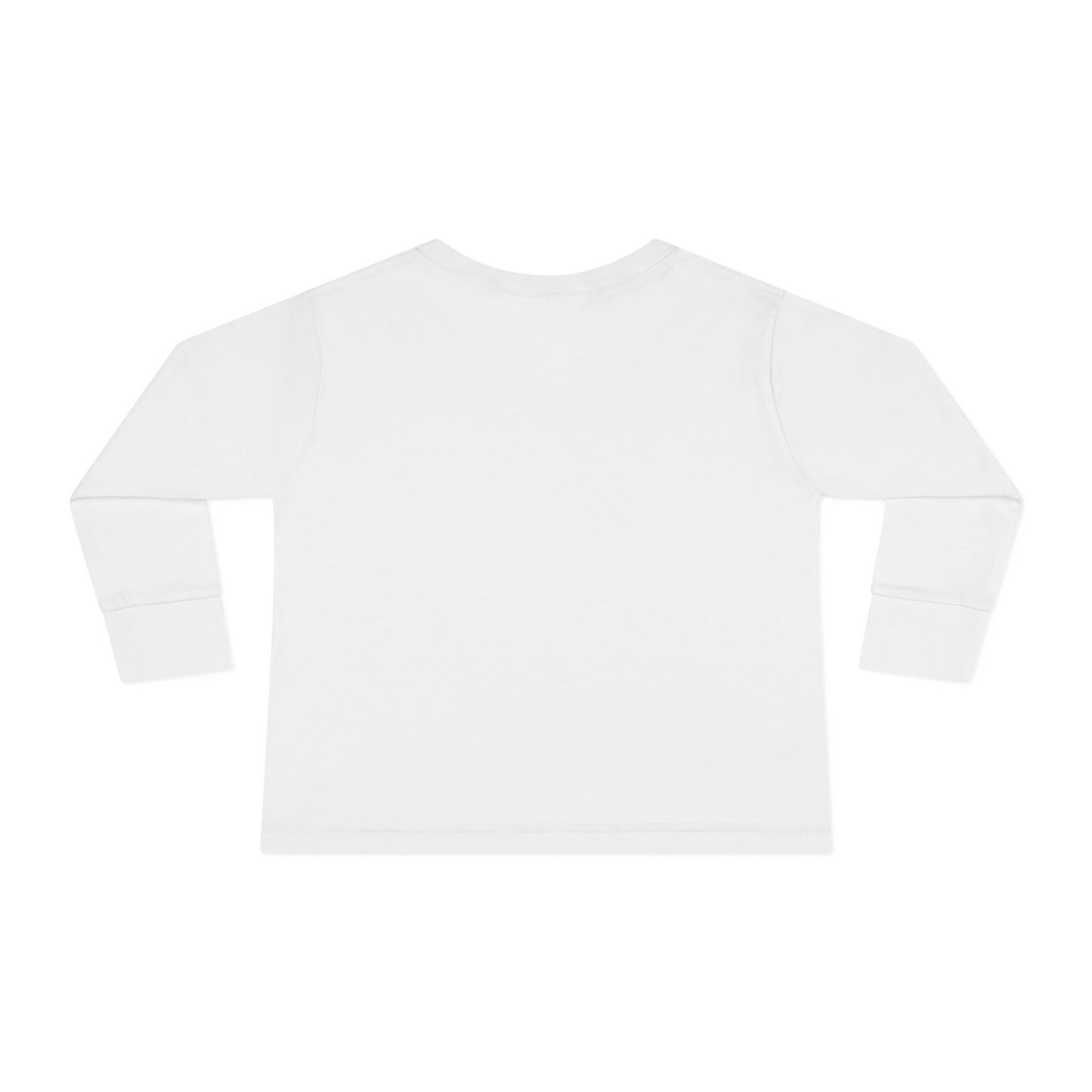Toddler Long Sleeve Tee – Cute Happy Fairies in a Flower Garden Design"