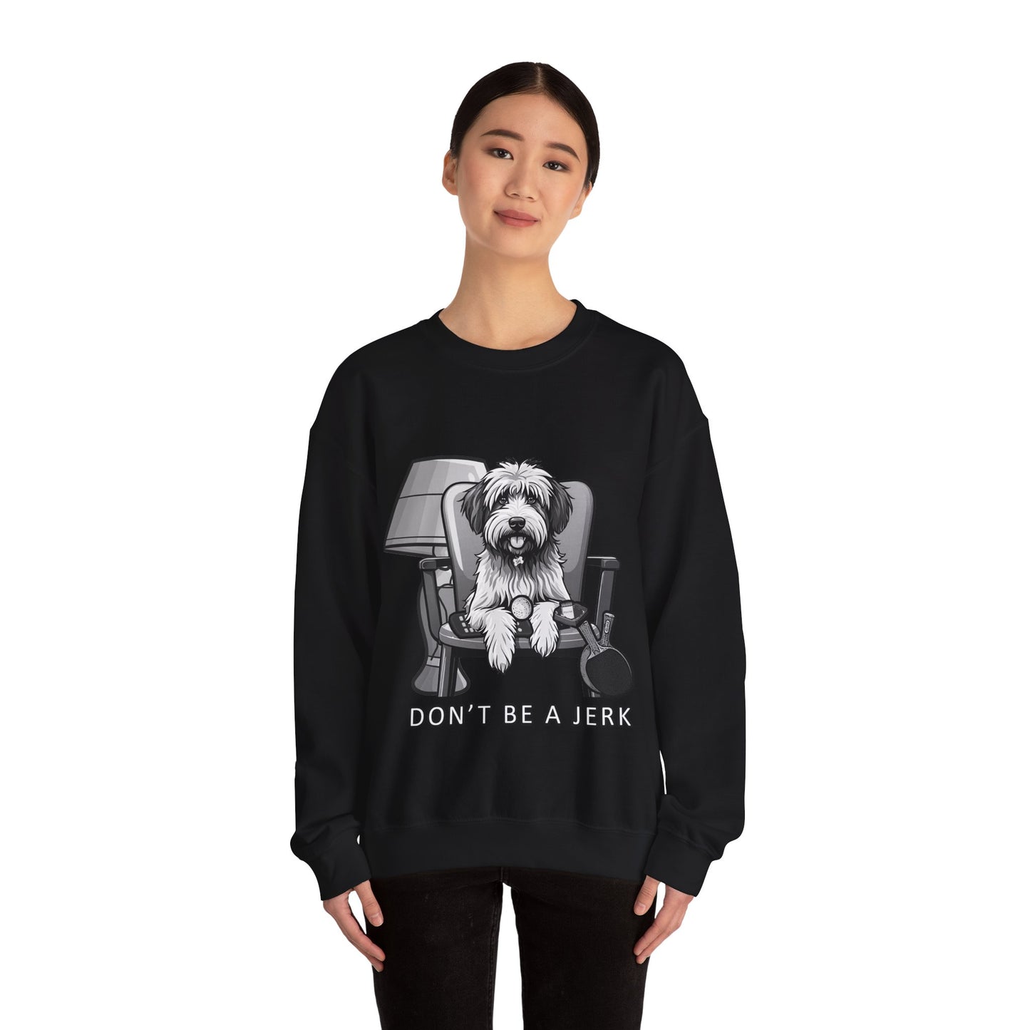 Funny Movie Inspired Unisex Sweatshirt - Don't be a Jerk Design