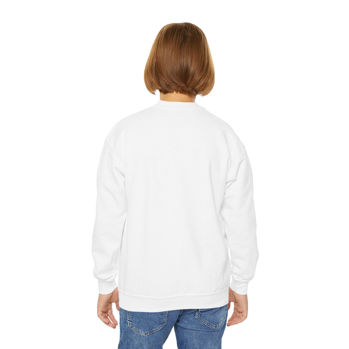 Dinosaurs & Monster Trucks Are the Coolest Youth Crewneck Sweatshirt