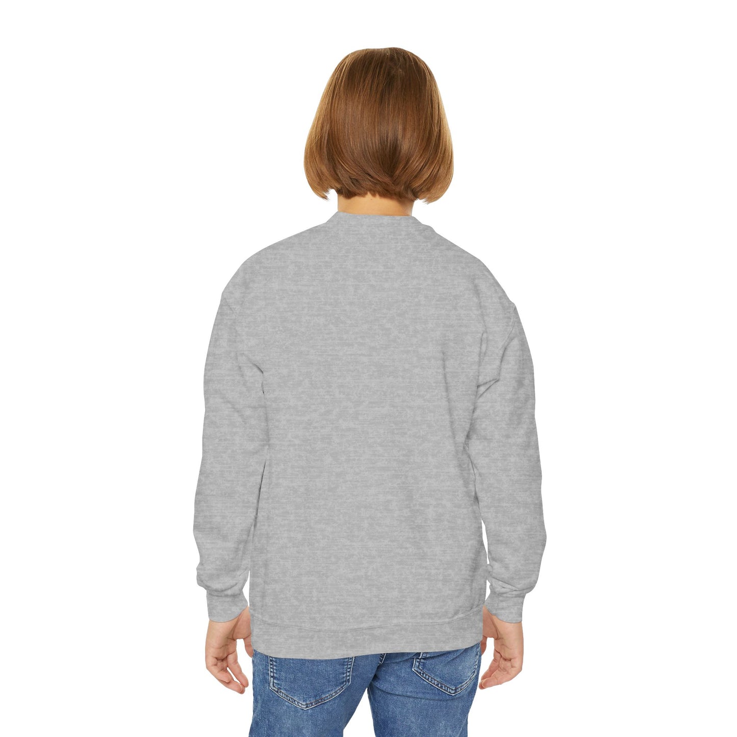 Dinosaurs & Monster Trucks Are the Coolest Youth Crewneck Sweatshirt
