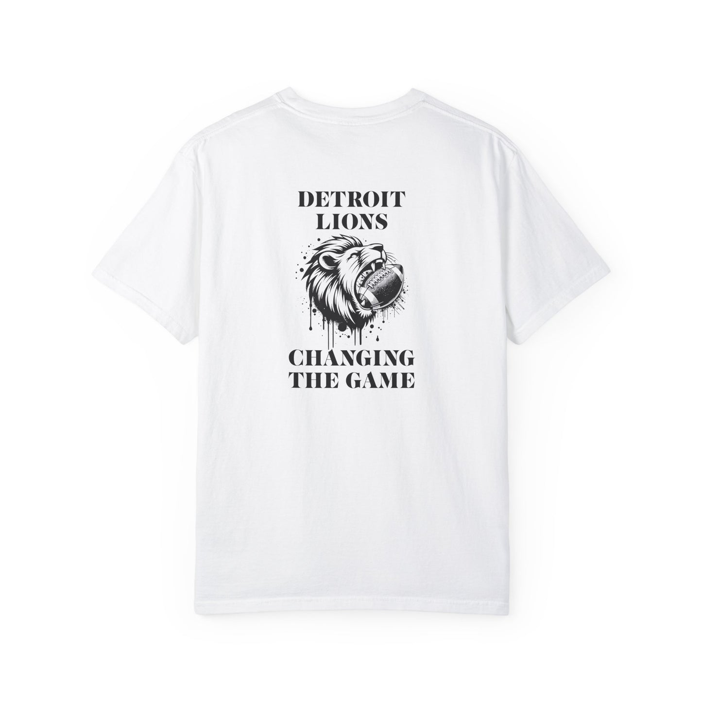 Football Lion Unisex T-shirt - Detroit Lions, Changing the Game