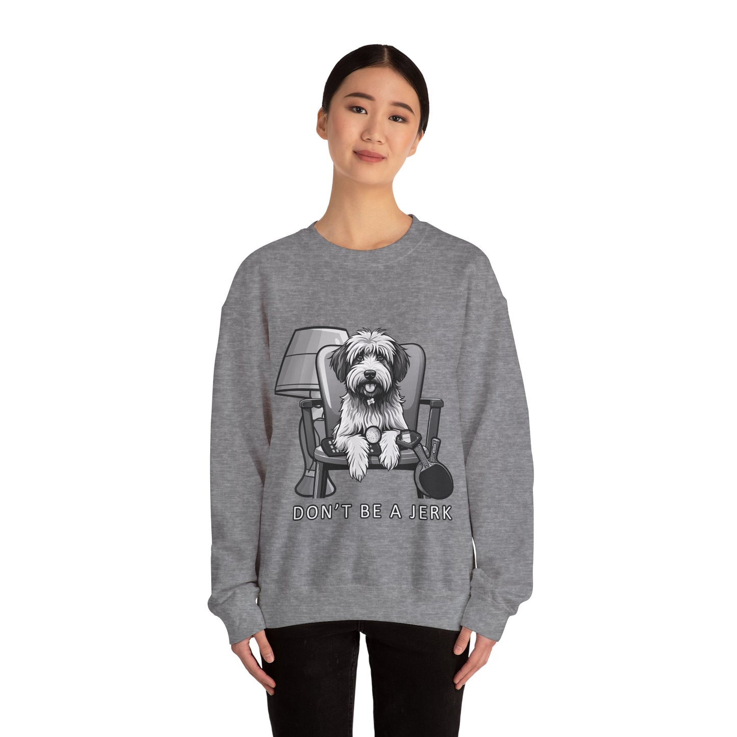 Funny Movie Inspired Unisex Sweatshirt - Don't be a Jerk Design