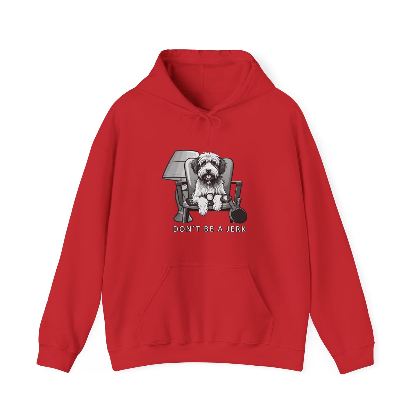 "Don’t Be a Jerk Hoodie – Funny ‘The Jerk’ Movie Reference Design" Unisex Heavy Blend™ Hooded Sweatshirt