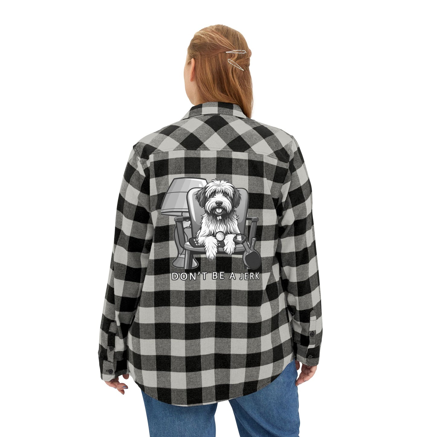 Flannel Shirt - 'Don't Be A Jerk' Movie Reference