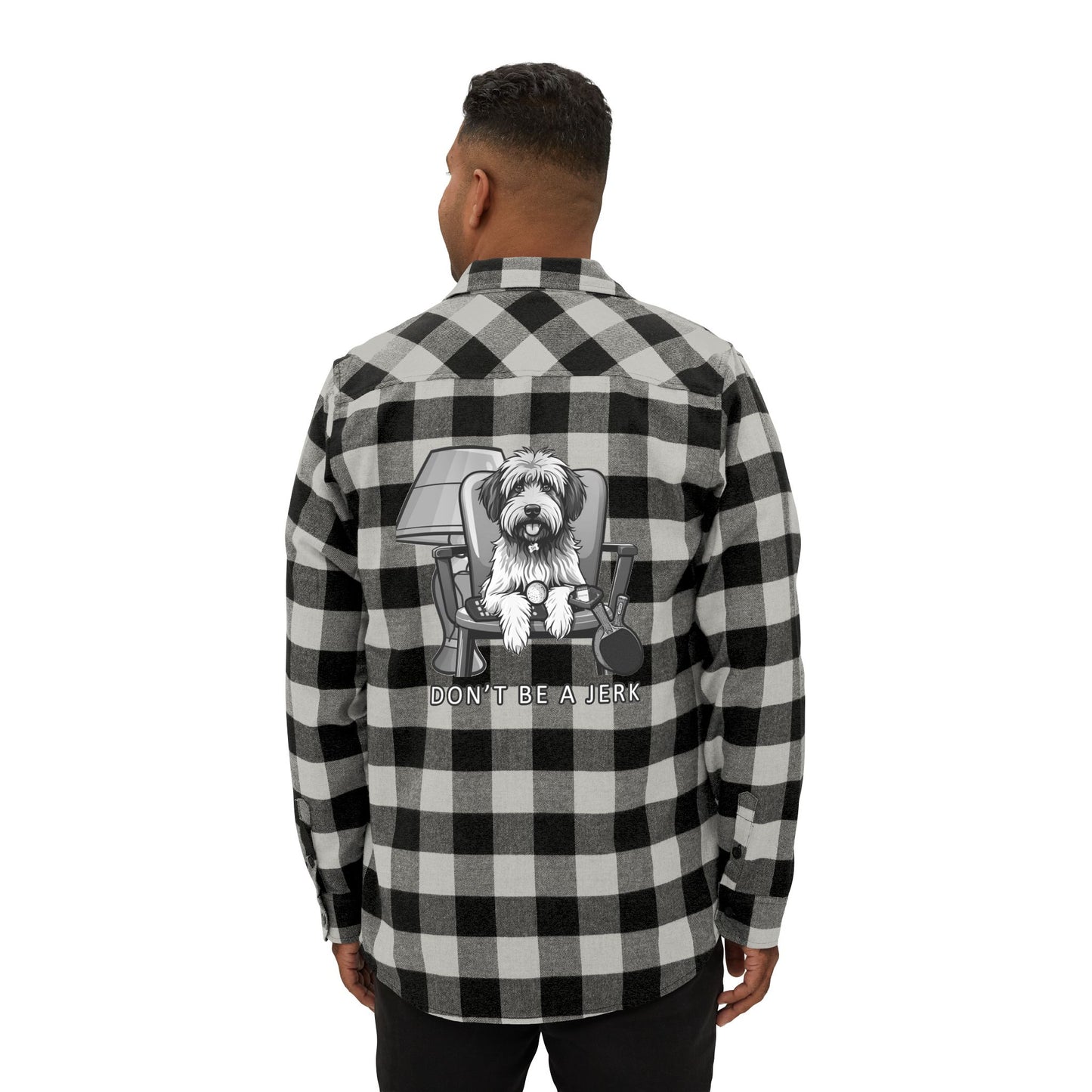 Flannel Shirt - 'Don't Be A Jerk' Movie Reference