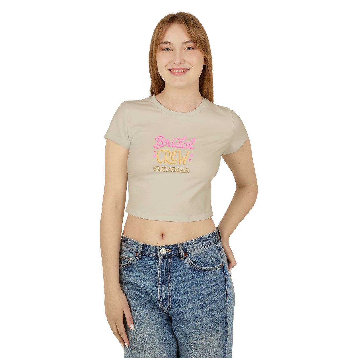 Bridal Crew Made of Honor's Women's Baby Tee