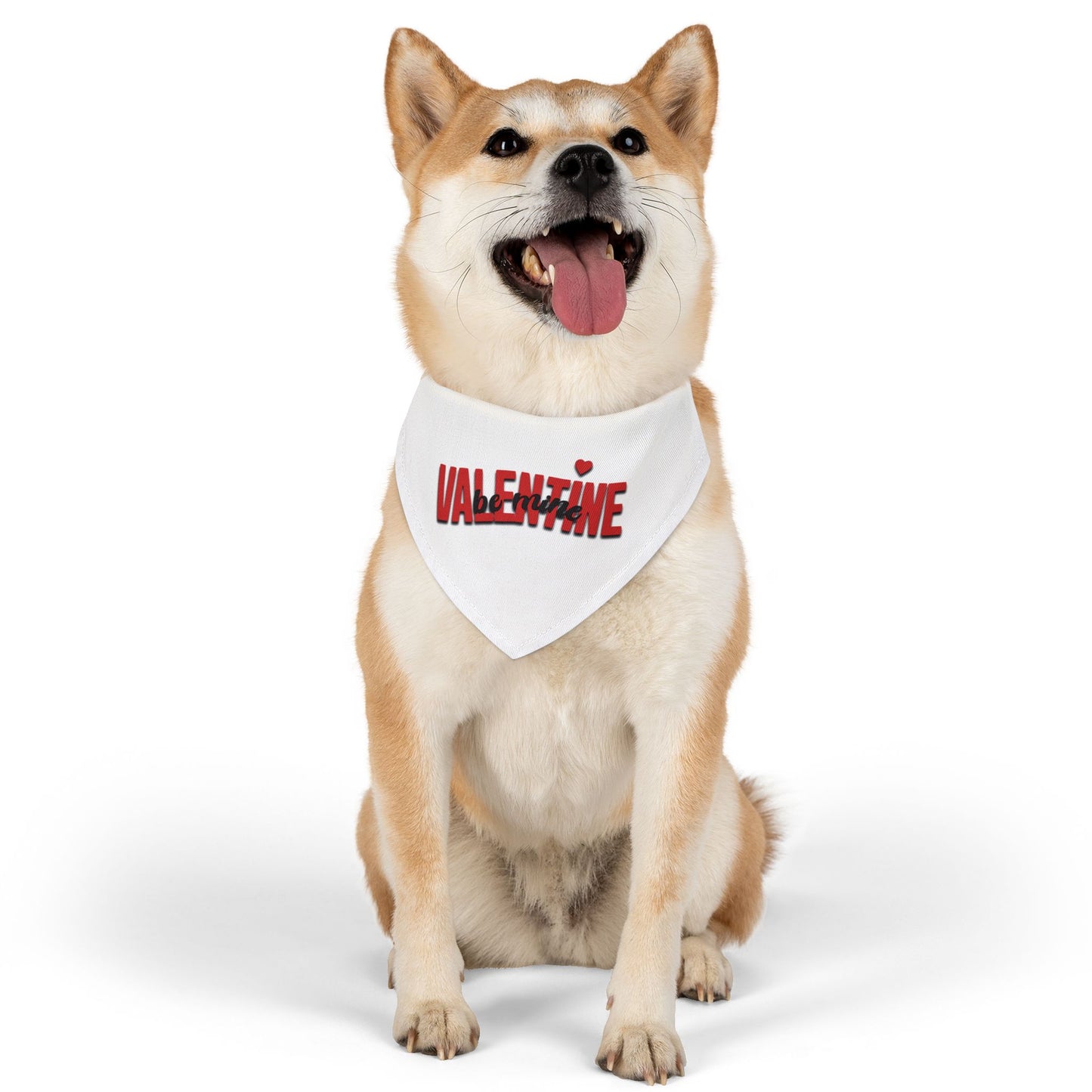 Pet Bandana Collar - Valentine, Be Mine