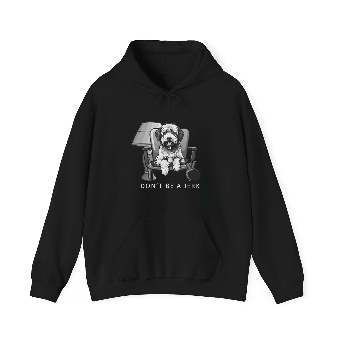 "Don’t Be a Jerk Hoodie – Funny ‘The Jerk’ Movie Reference Design" Unisex Heavy Blend™ Hooded Sweatshirt