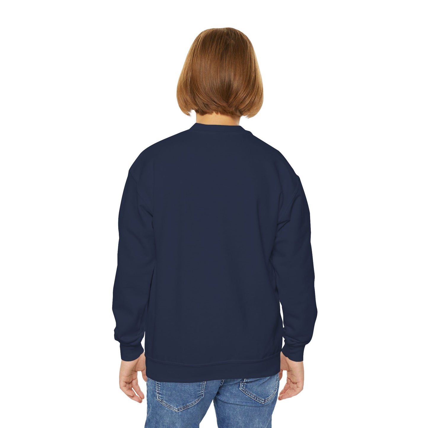 Dinosaurs & Monster Trucks Are the Coolest Youth Crewneck Sweatshirt
