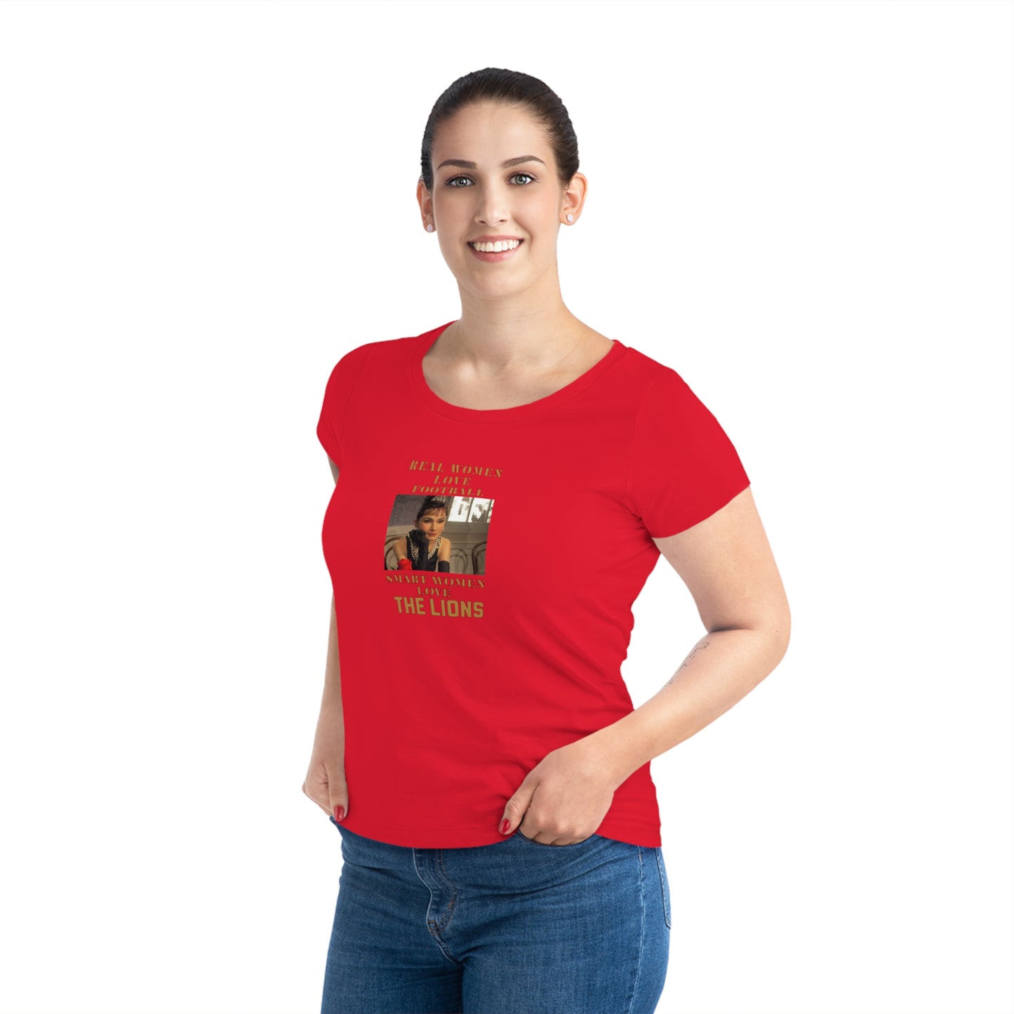 Women's T-Shirt Audrey Hepburn Football Quote