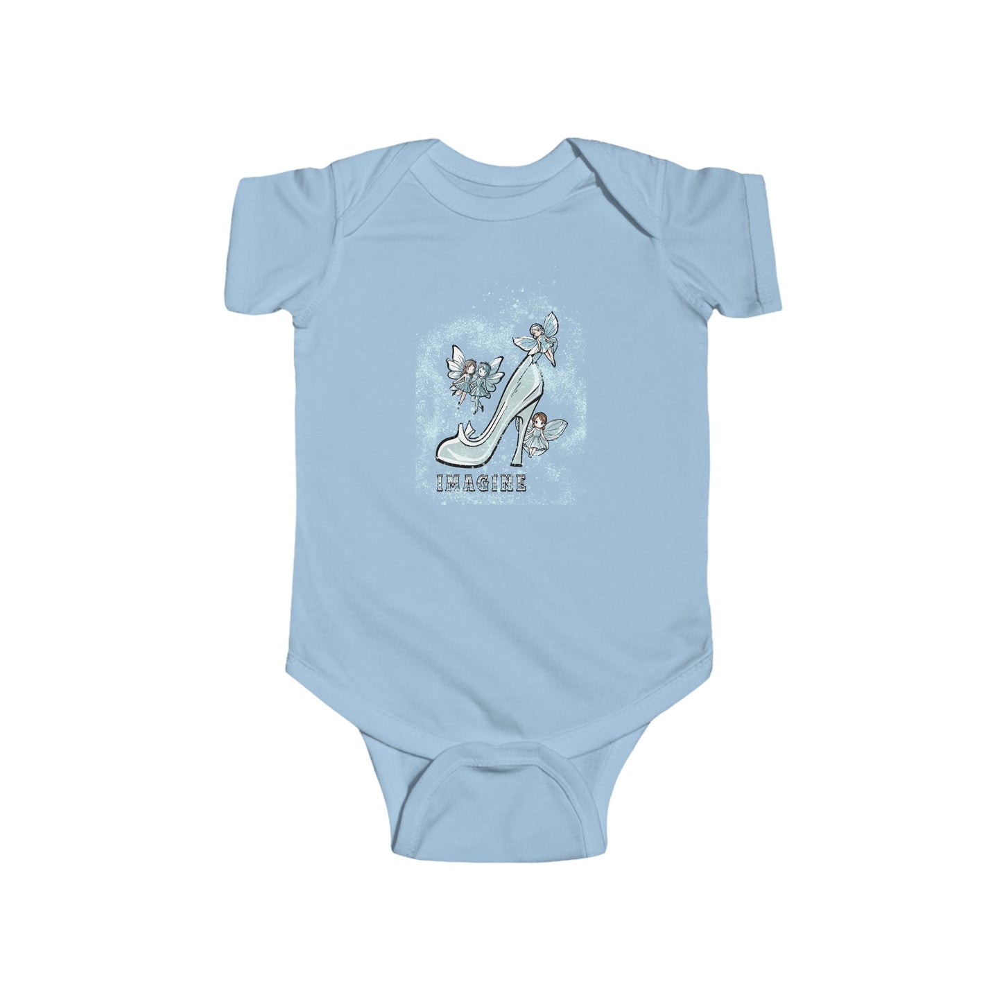 Baby Bodysuit - Fairy Dust Glass Slippers Once Upon a Time Design