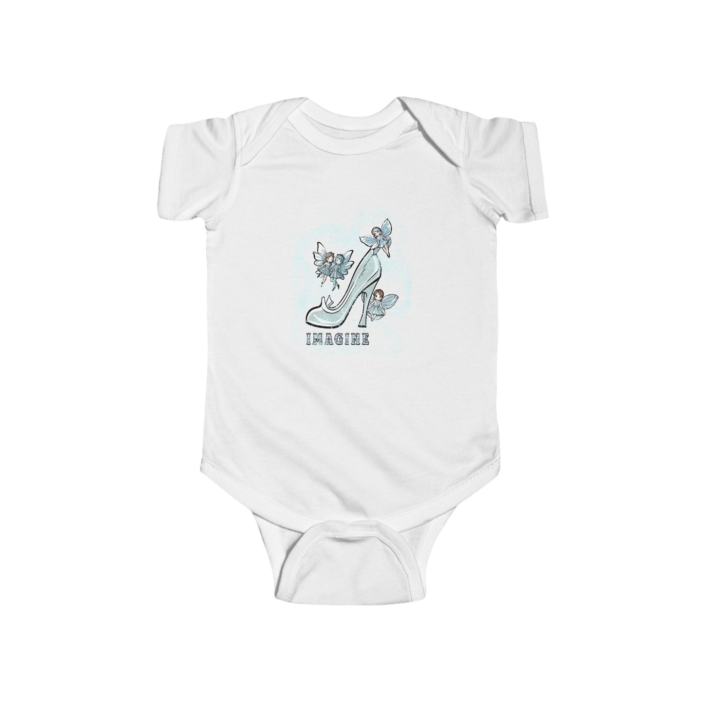 Baby Bodysuit - Fairy Dust Glass Slippers Once Upon a Time Design