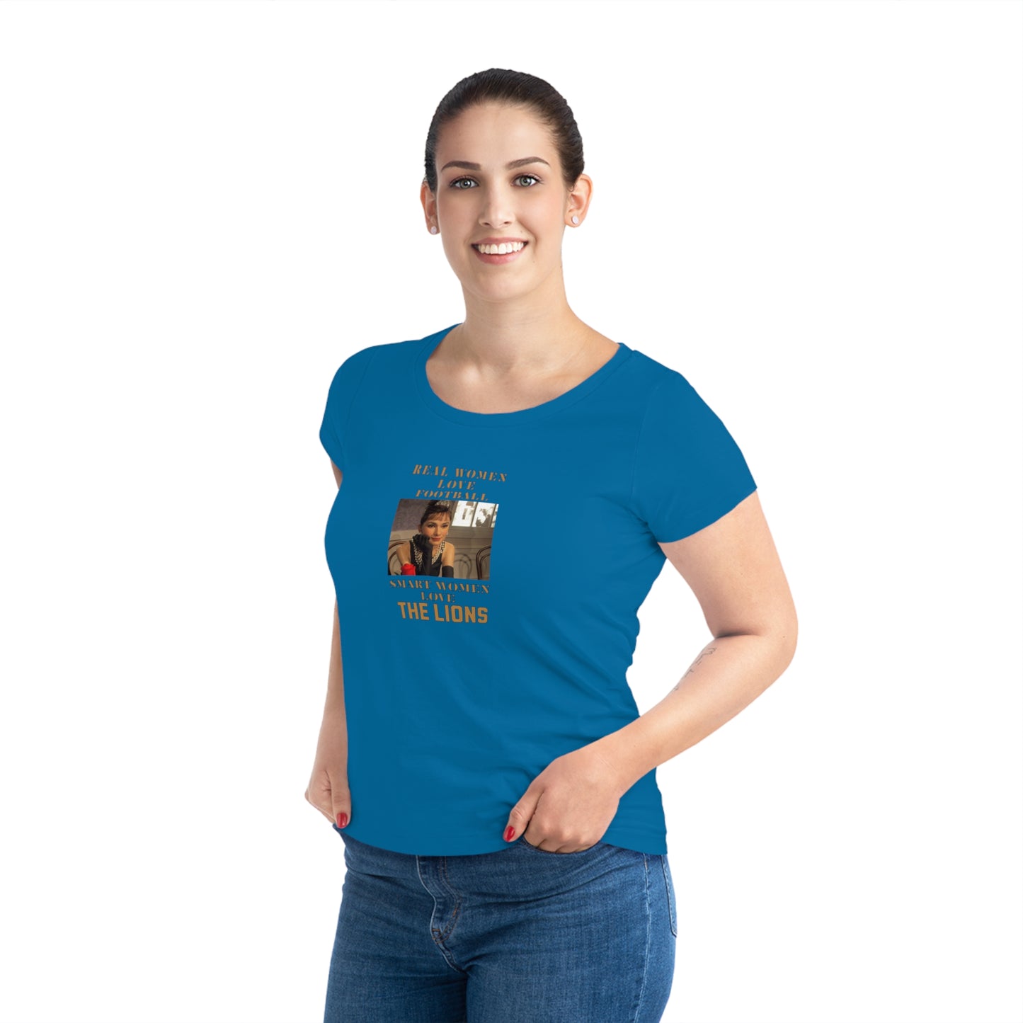 Women's T-Shirt Audrey Hepburn Football Quote