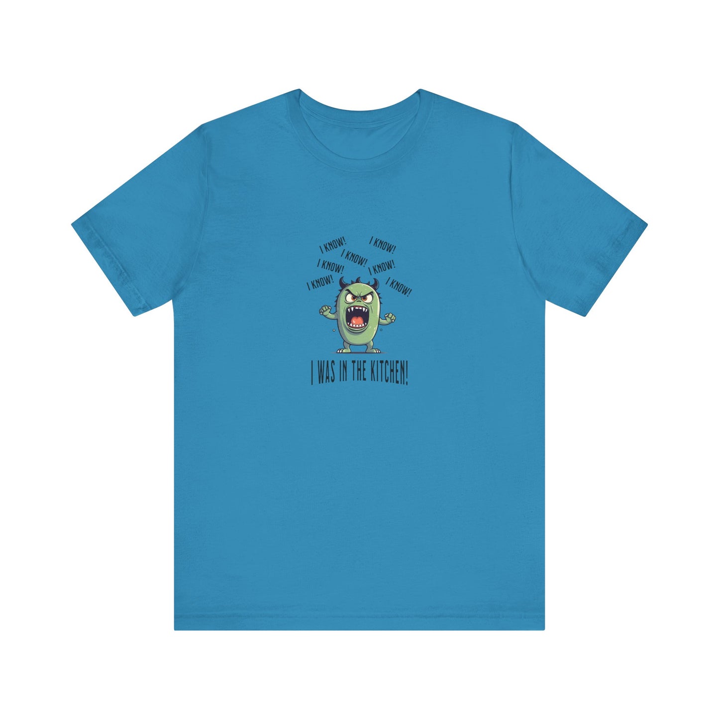 T-Shirt - Angry Monster Pickleball 'I Know, I'm in the Kitchen'