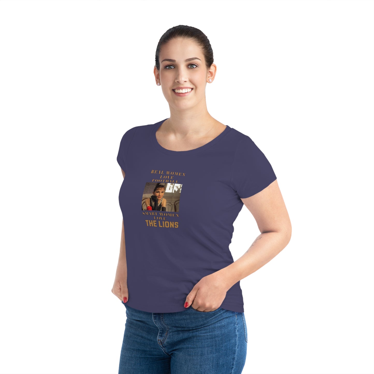 Women's T-Shirt Audrey Hepburn Football Quote