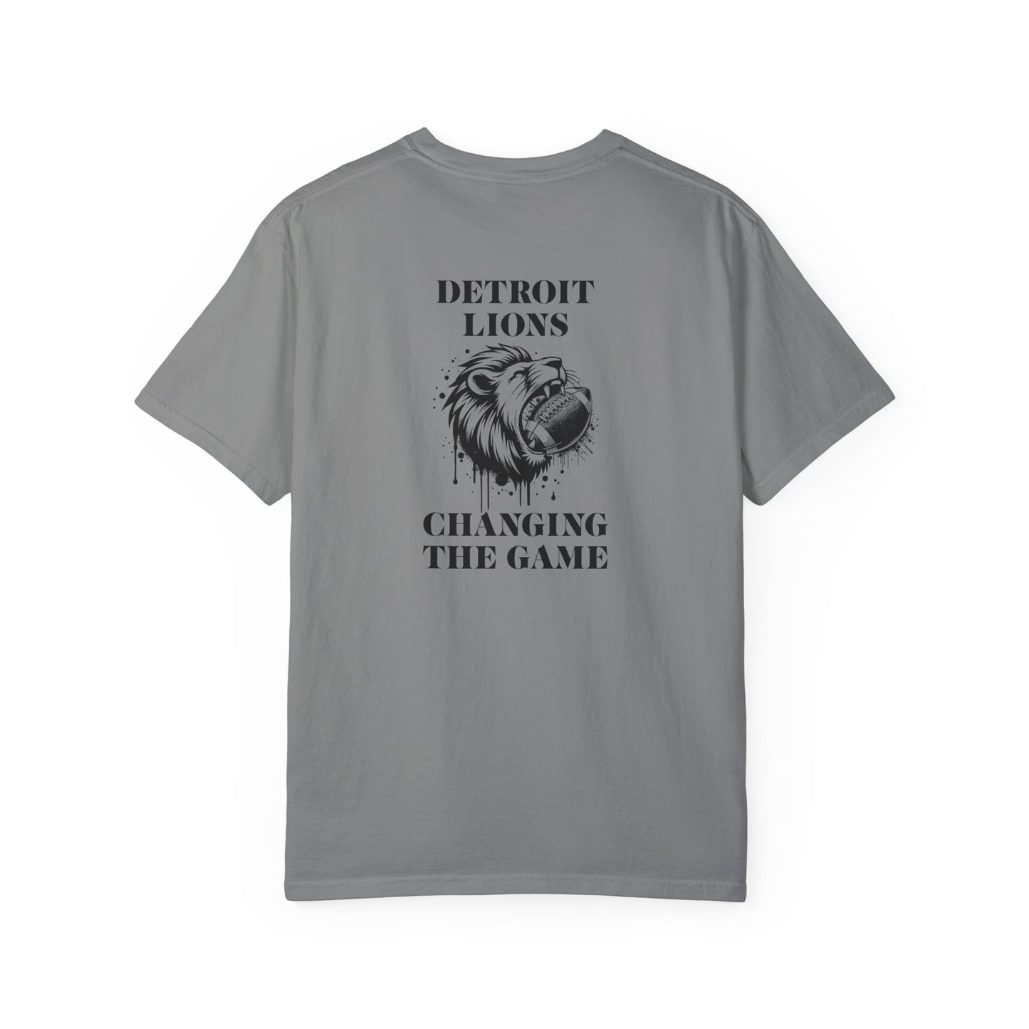 Football Lion Unisex T-shirt - Detroit Lions, Changing the Game