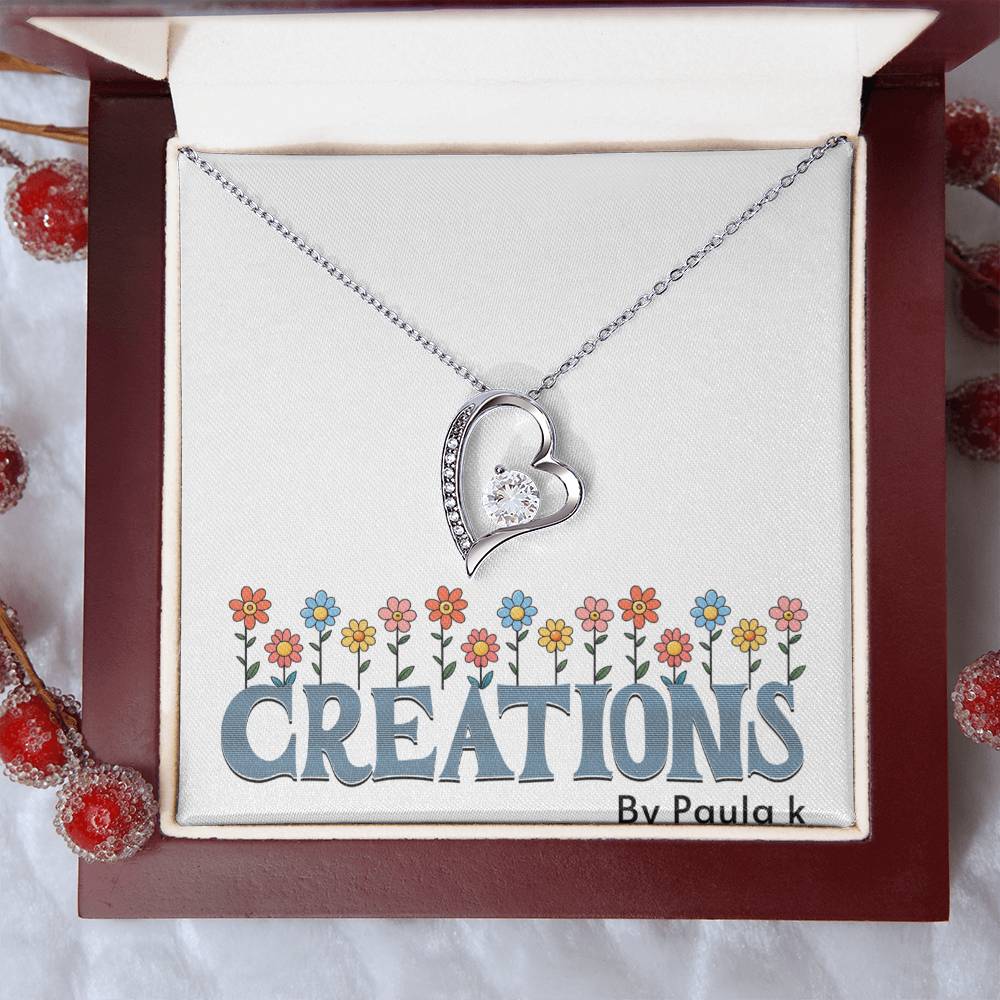 Gorgeous Heart-Shaped Pendant Necklace – Available in Multiple Finishes
