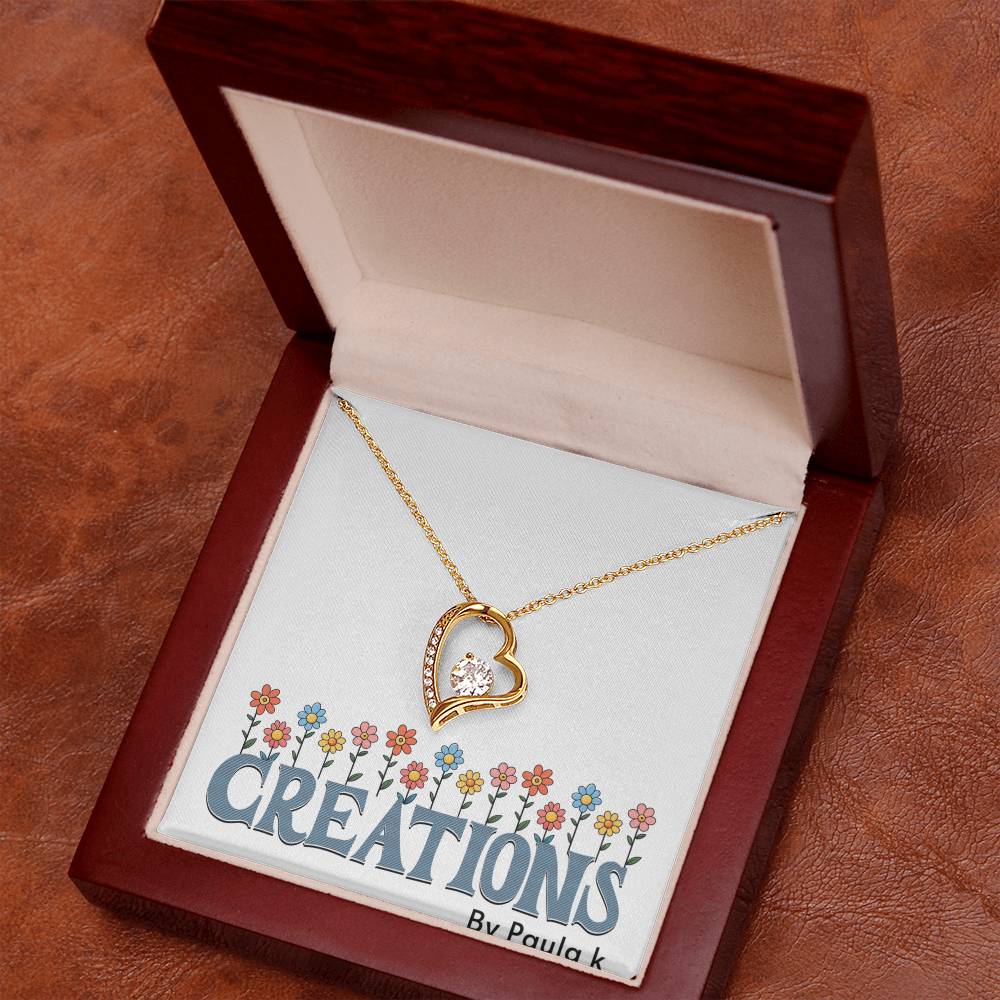 Gorgeous Heart-Shaped Pendant Necklace – Available in Multiple Finishes