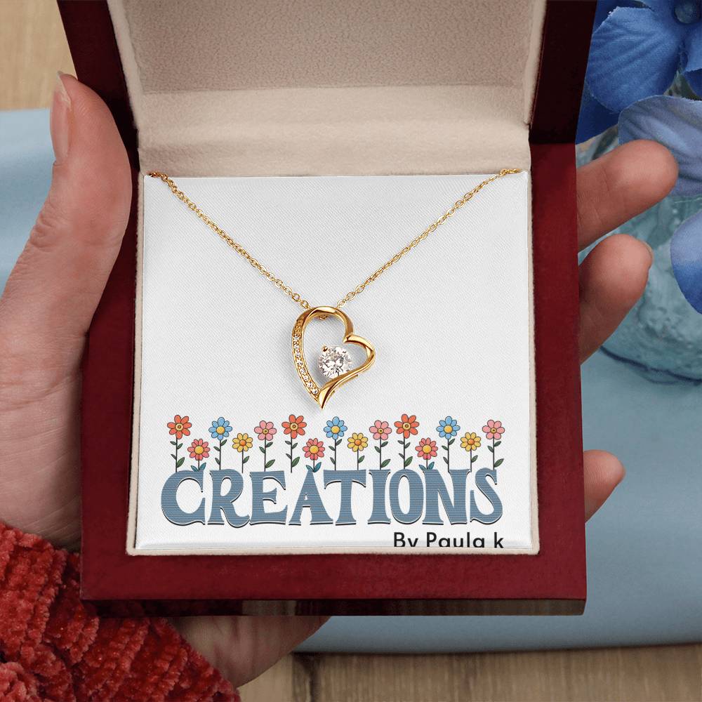 Gorgeous Heart-Shaped Pendant Necklace – Available in Multiple Finishes
