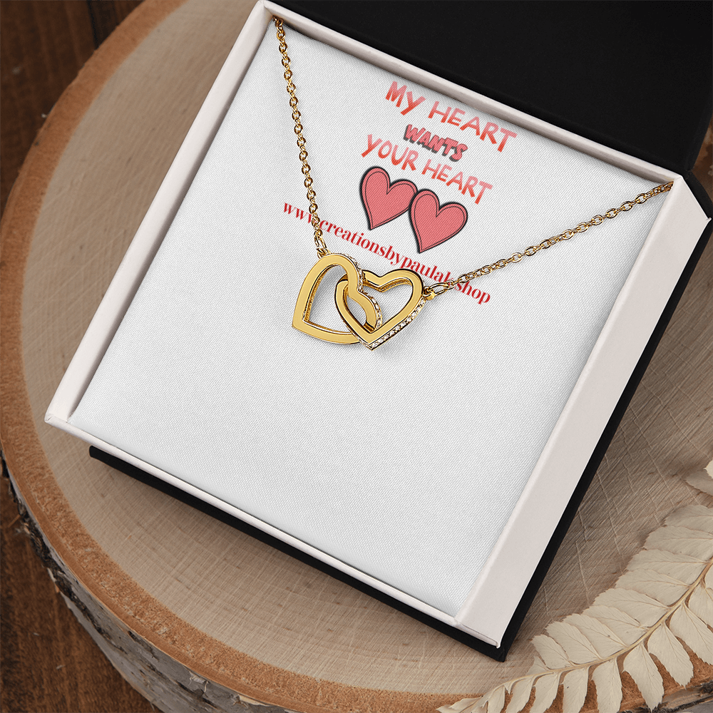 Double Heart Necklace – The Perfect Valentine's Day Gift for Her | Romantic Jewelry for Love