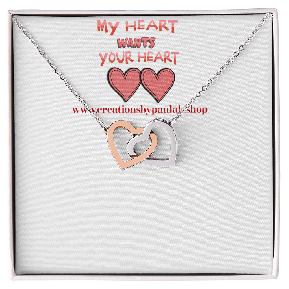 Double Heart Necklace – The Perfect Valentine's Day Gift for Her | Romantic Jewelry for Love