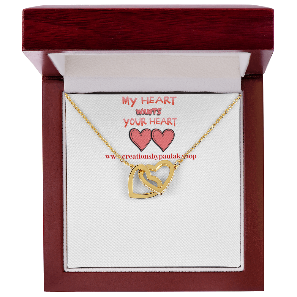 Double Heart Necklace – The Perfect Valentine's Day Gift for Her | Romantic Jewelry for Love