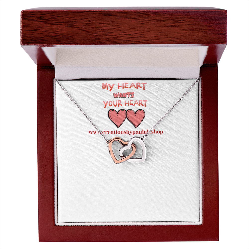 Double Heart Necklace – The Perfect Valentine's Day Gift for Her | Romantic Jewelry for Love