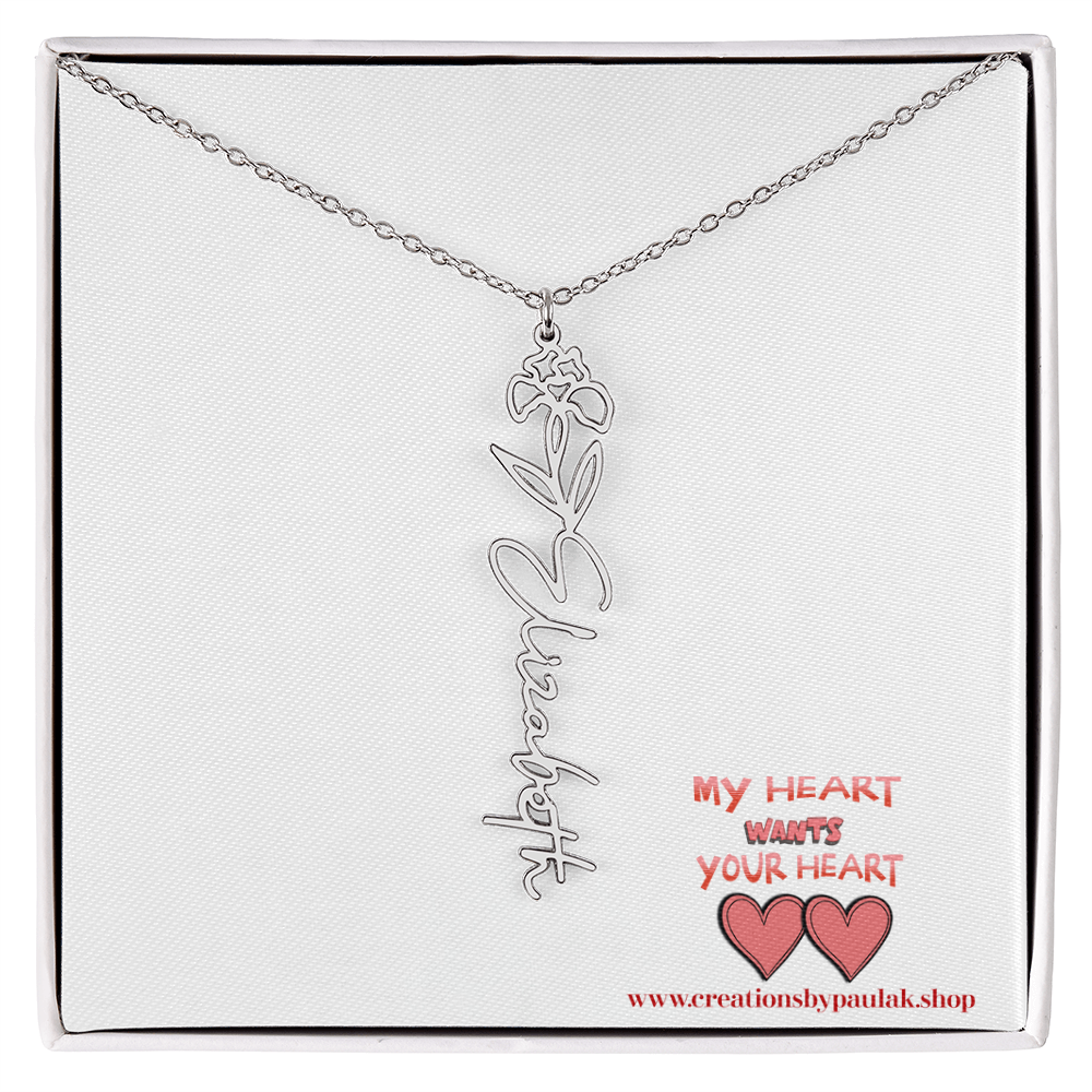 custom "Valentine Necklace" – The Perfect Valentine's Day Gift for Her | Romantic Jewelry for Love
