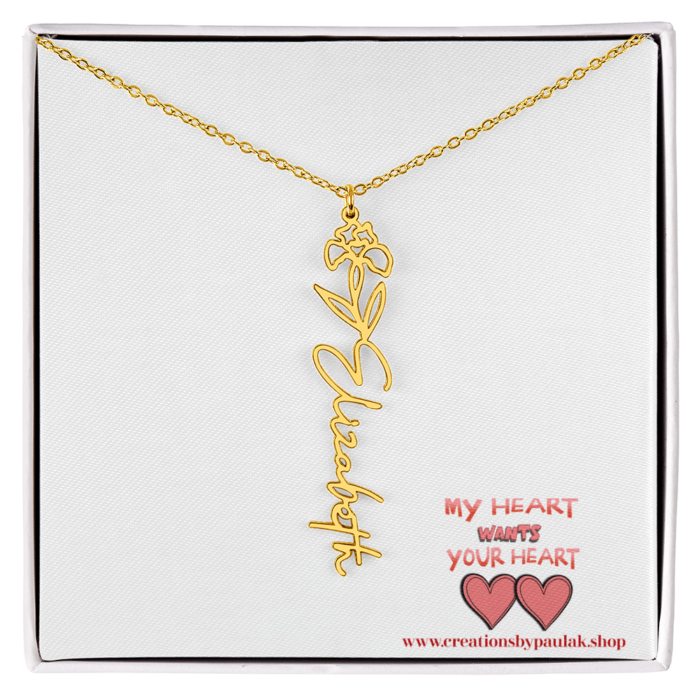 custom "Valentine Necklace" – The Perfect Valentine's Day Gift for Her | Romantic Jewelry for Love