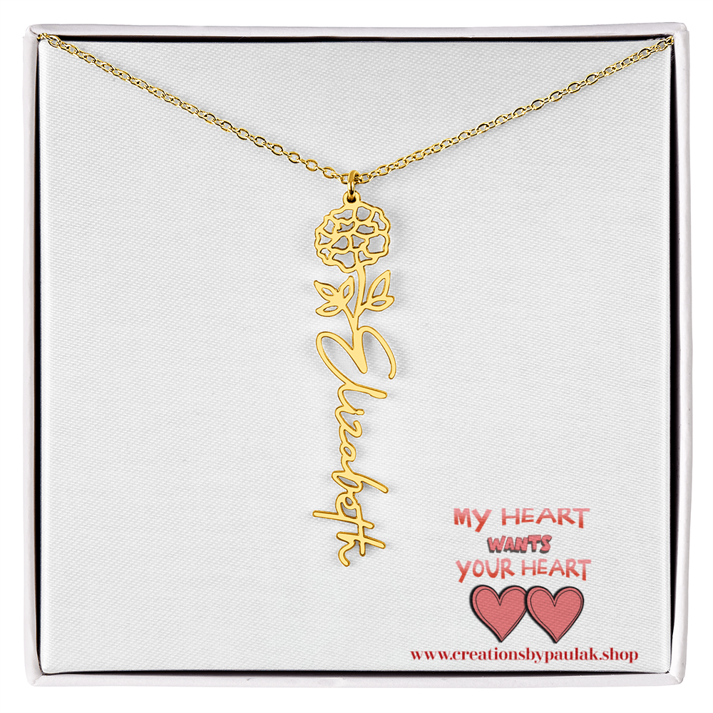 custom "Valentine Necklace" – The Perfect Valentine's Day Gift for Her | Romantic Jewelry for Love