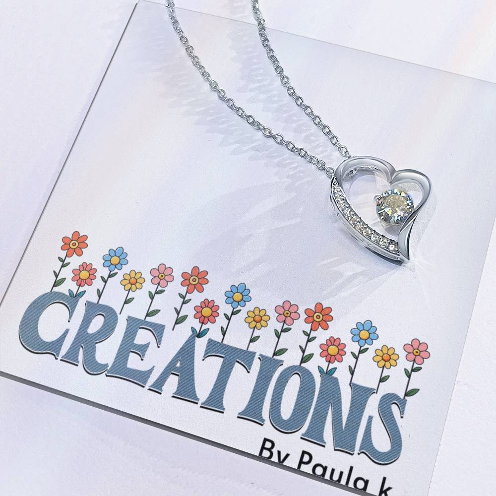 Gorgeous Heart-Shaped Pendant Necklace – Available in Multiple Finishes