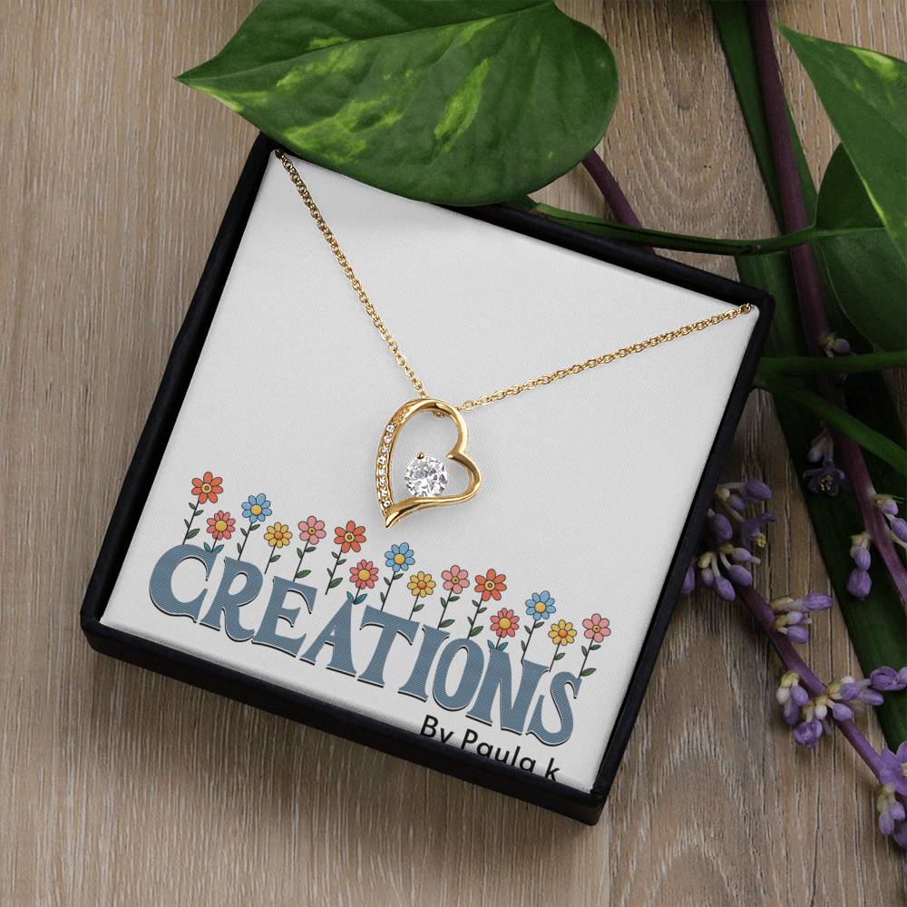 Gorgeous Heart-Shaped Pendant Necklace – Available in Multiple Finishes